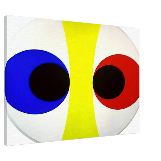 Alexander Liberman - Omicron VII - 1961 Canvas - 20x30 cm / 8x12 inches-canvas