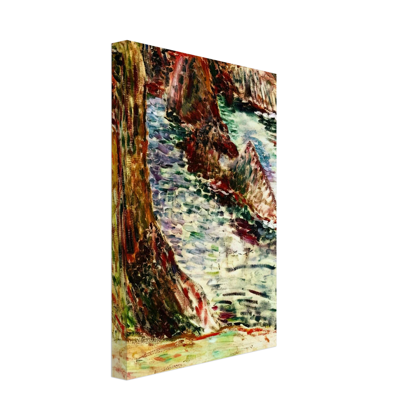 Henri Matisse - BELLE ILE EN MER 1897 Canvas - 70x100 cm / 28x40 inches-canvas