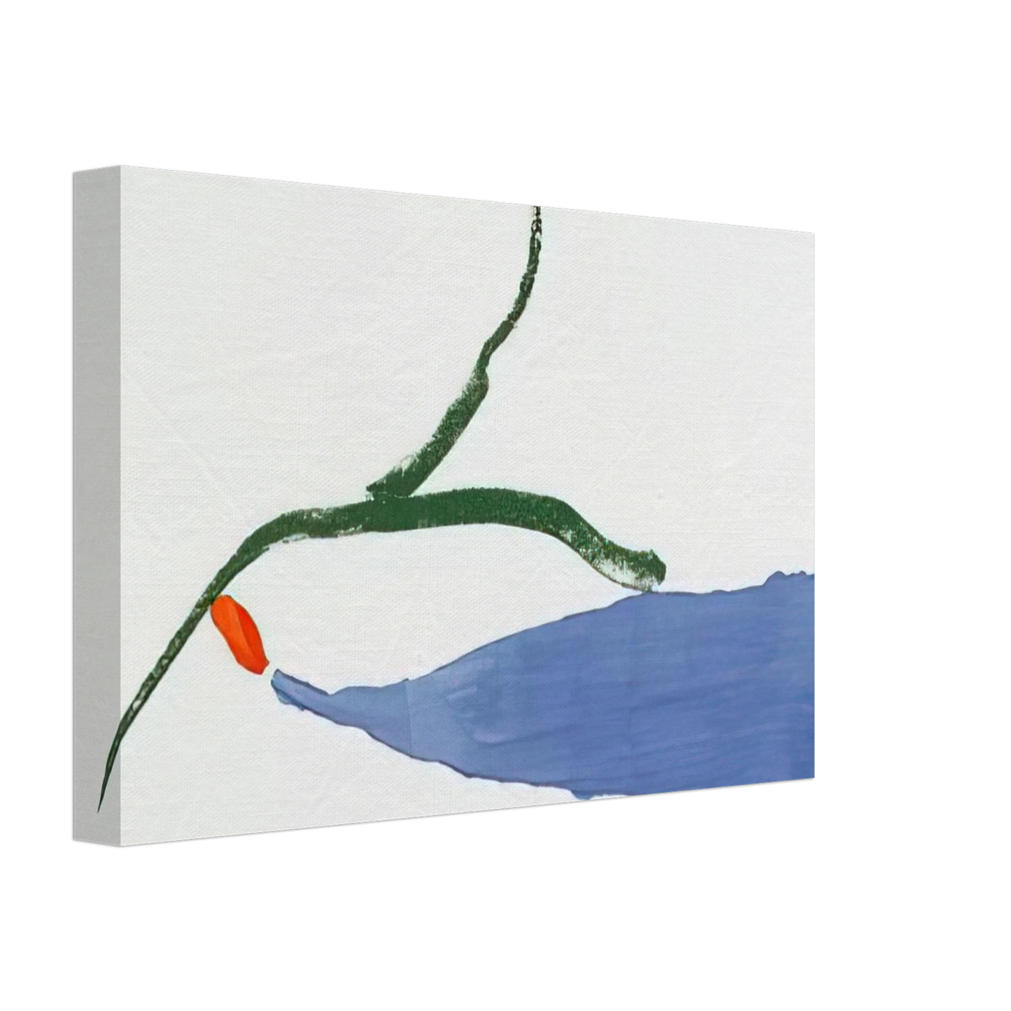 Helen Frankenthaler - A Little Zen - 1970 Canvas - 40x60 cm / 16x24 inches-canvas