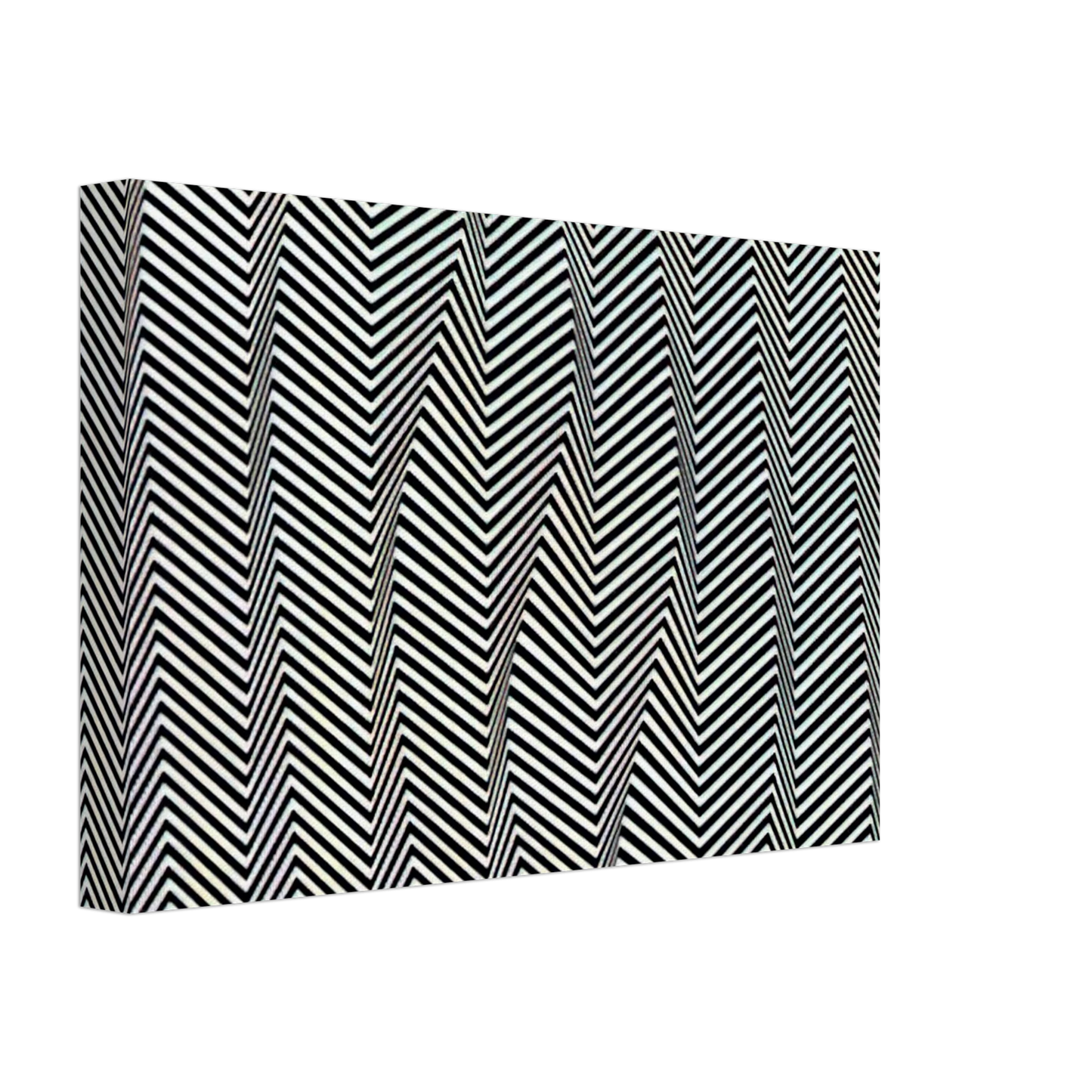 Bridget Riley - DESCENDING 1966 Canvas - 70x100 cm / 28x40 inches-canvas