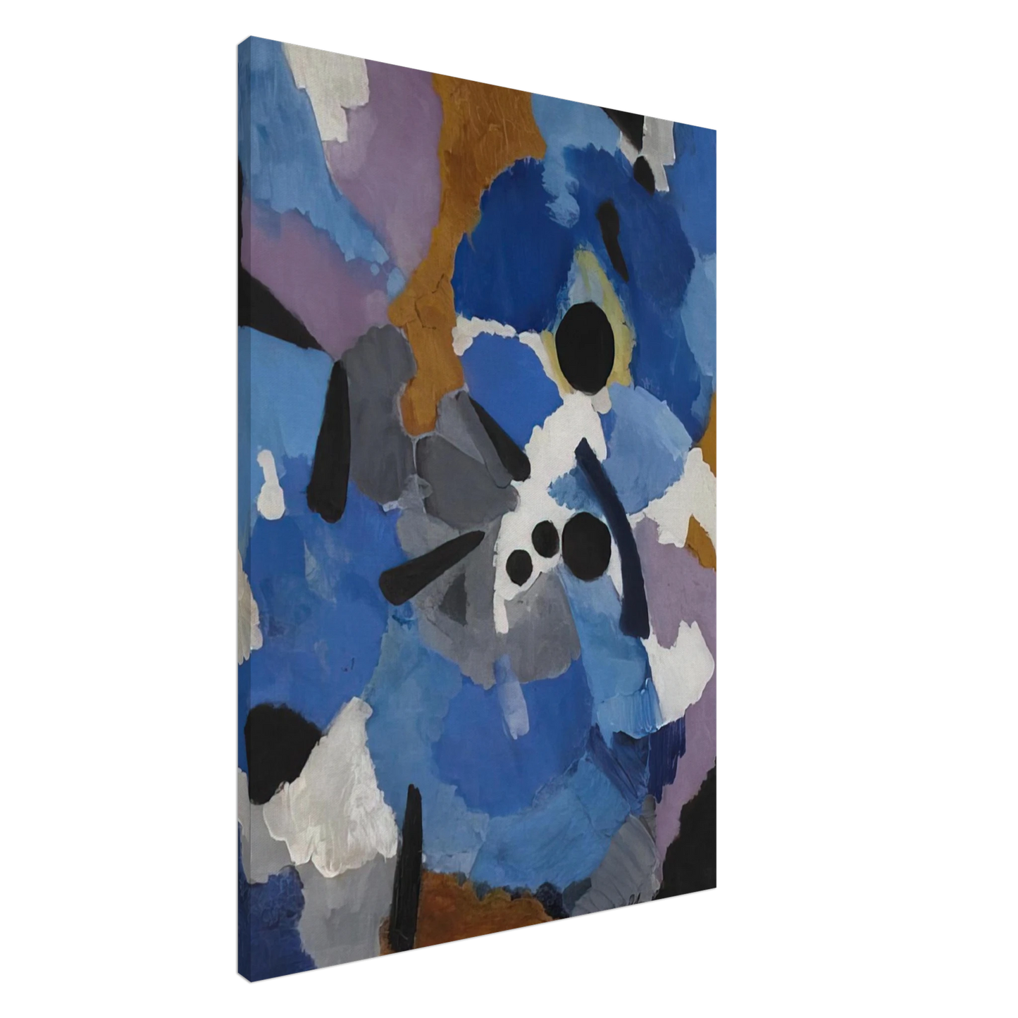 Ernst Wilhelm Nay - The Dancers - 1958 Canvas - 20x30 cm / 8x12 inches-canvas