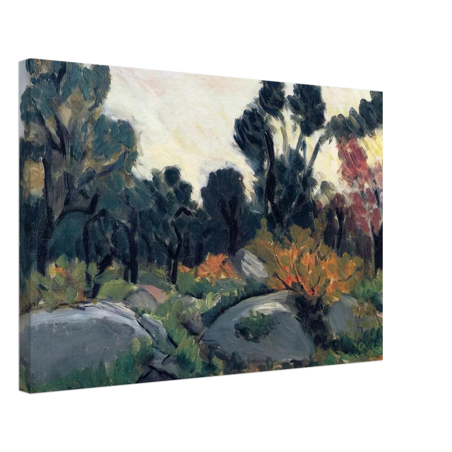 Henri Matisse - LANDSCAPE 3 Canvas - 40x60 cm / 16x24 inches-canvas