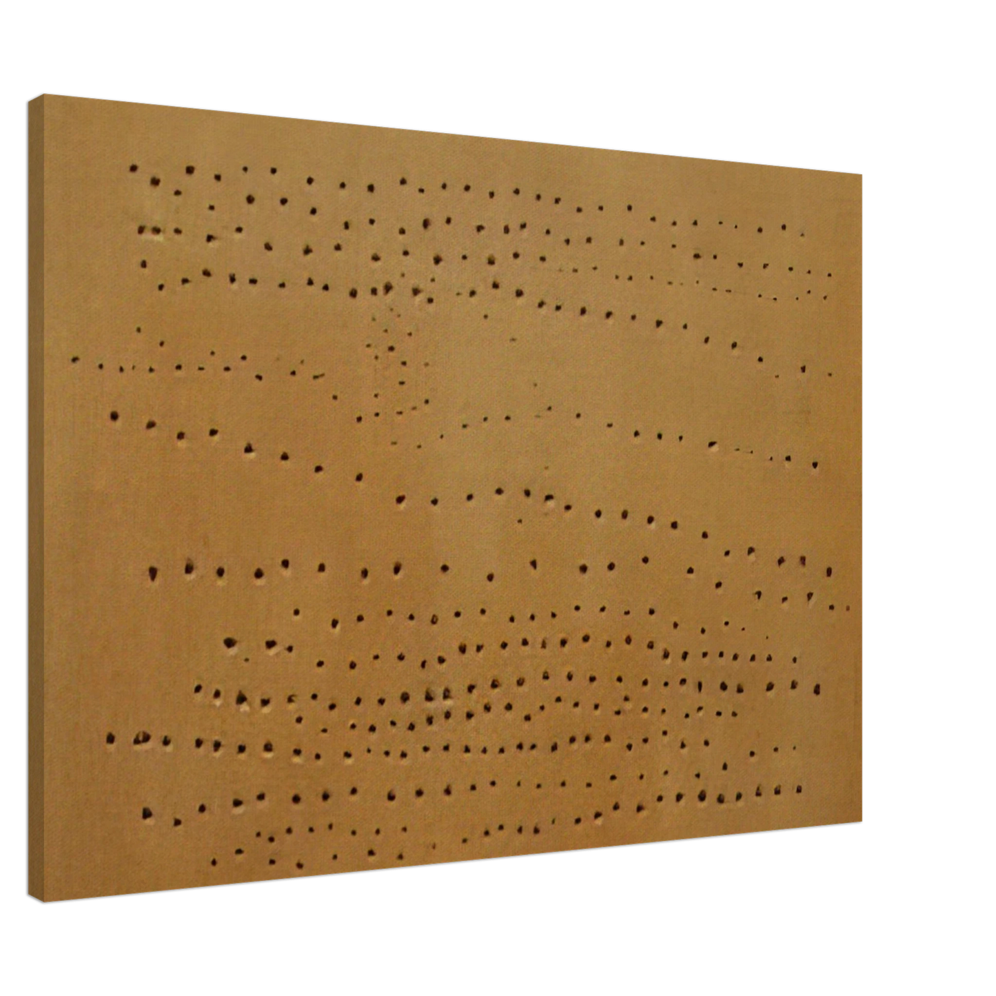 Lucio Fontana - Concept Spatiale - 1950 Canvas - 20x30 cm / 8x12 inches-canvas