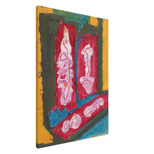 Betty Parsons - Untitled - 1953 Canvas - 20x30 cm / 8x12 inches-canvas