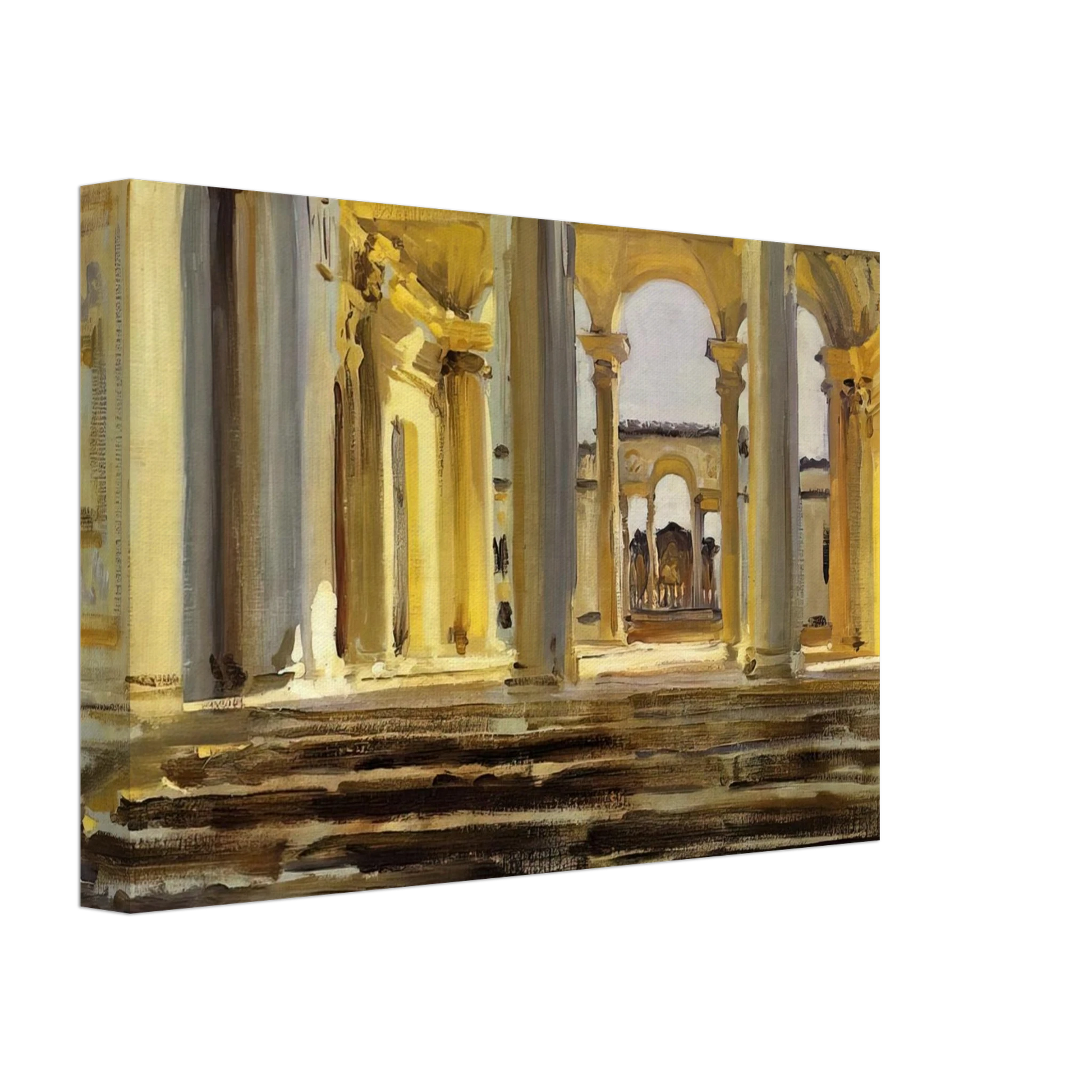 John Singer Sargent - Villa Papa Giulla Canvas - 40x60 cm / 16x24 inches-canvas