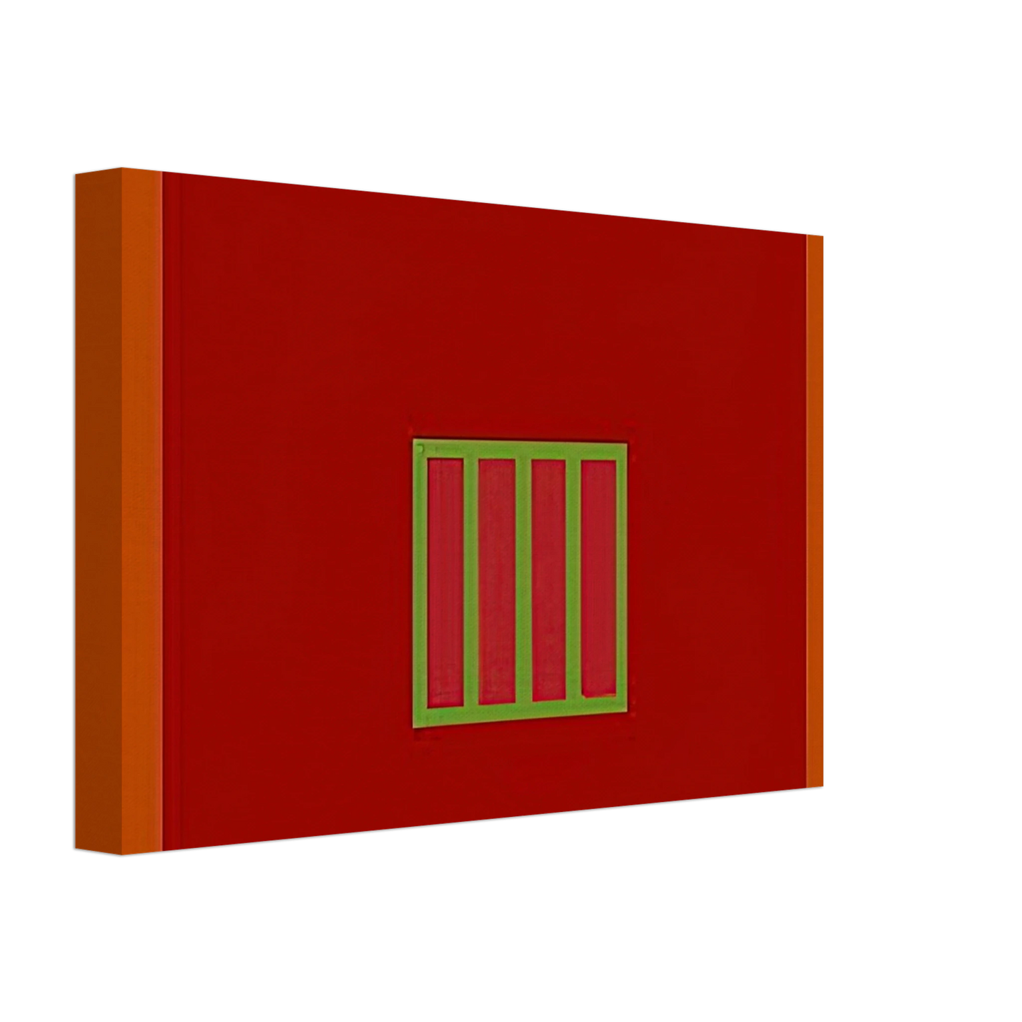 Peter Halley - Day-Glo Prison - 1982 Canvas - 70x100 cm / 28x40 inches-canvas