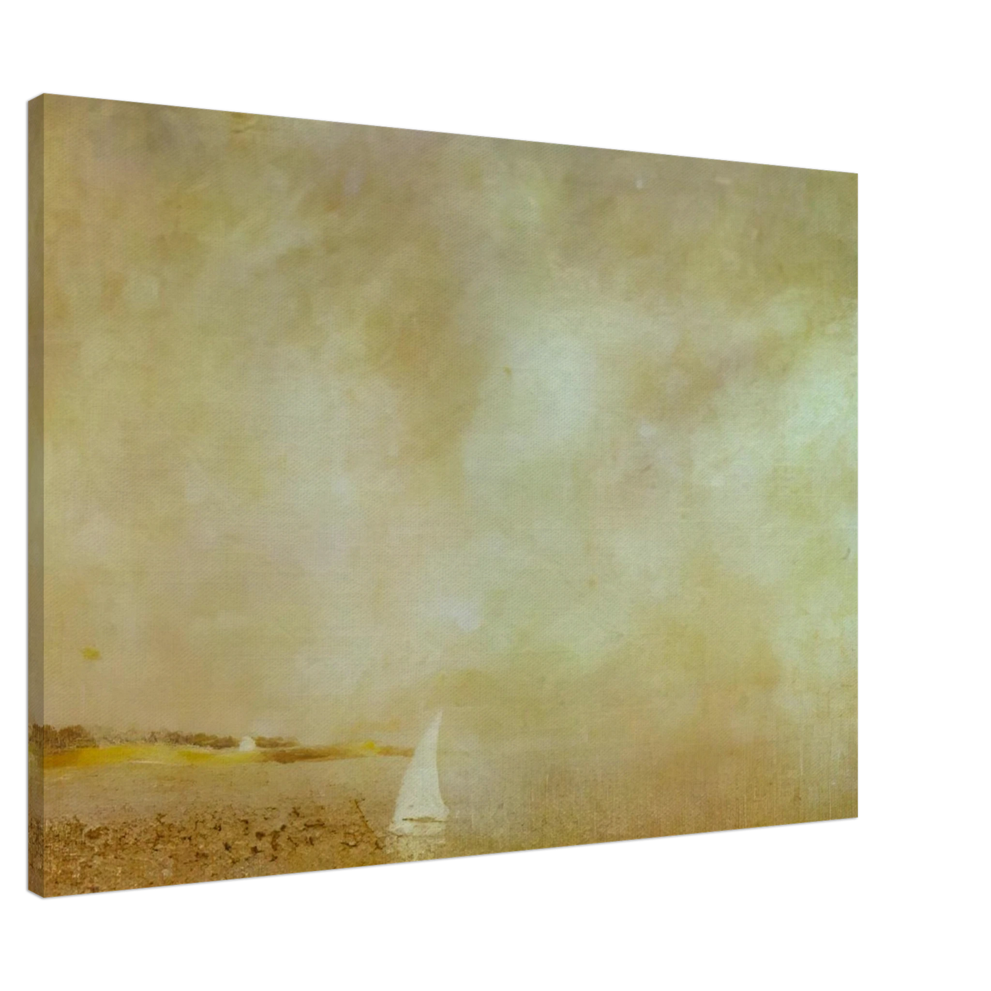 Salvador Dali - BAY OF CADAQUES Canvas - 20x30 cm / 8x12 inches-canvas