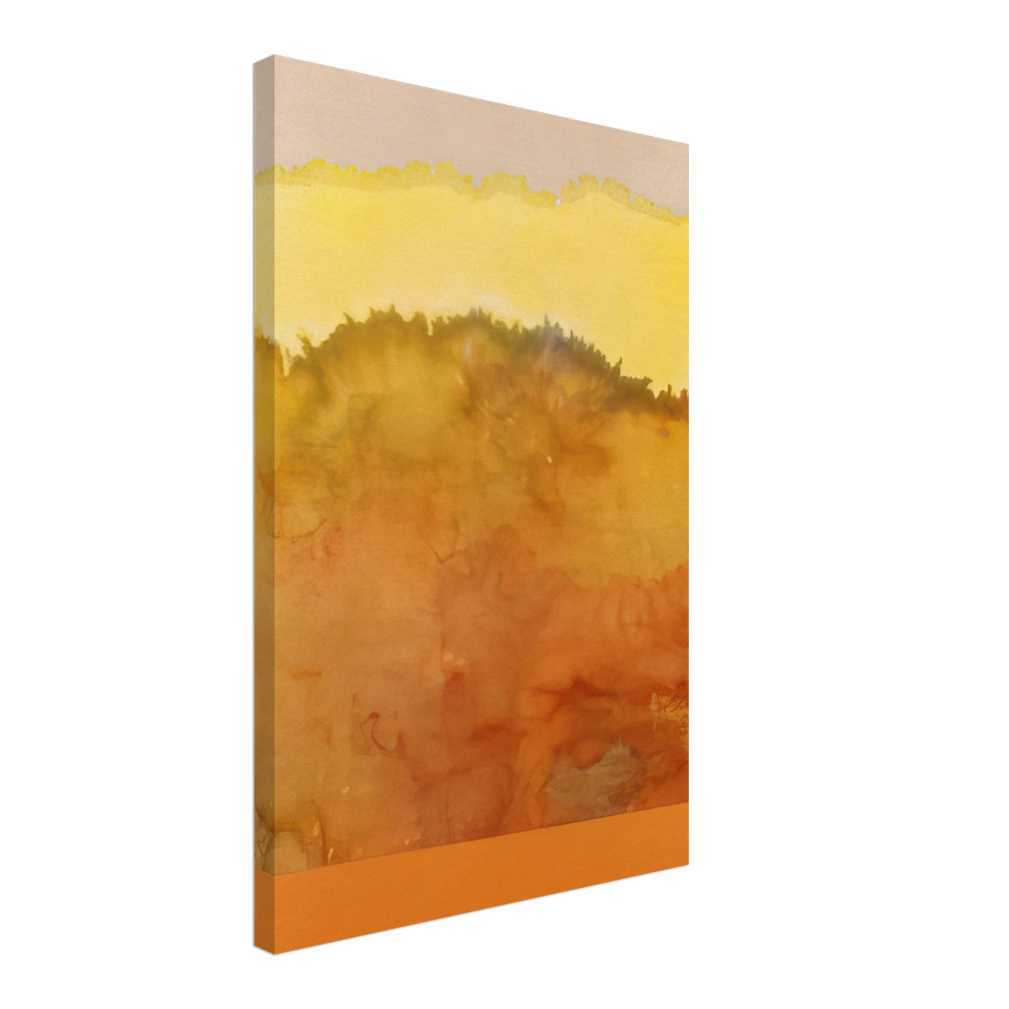 Ronnie Landfield - Sandman and the Angel - 1979 Canvas - 70x100 cm / 28x40 inches-canvas