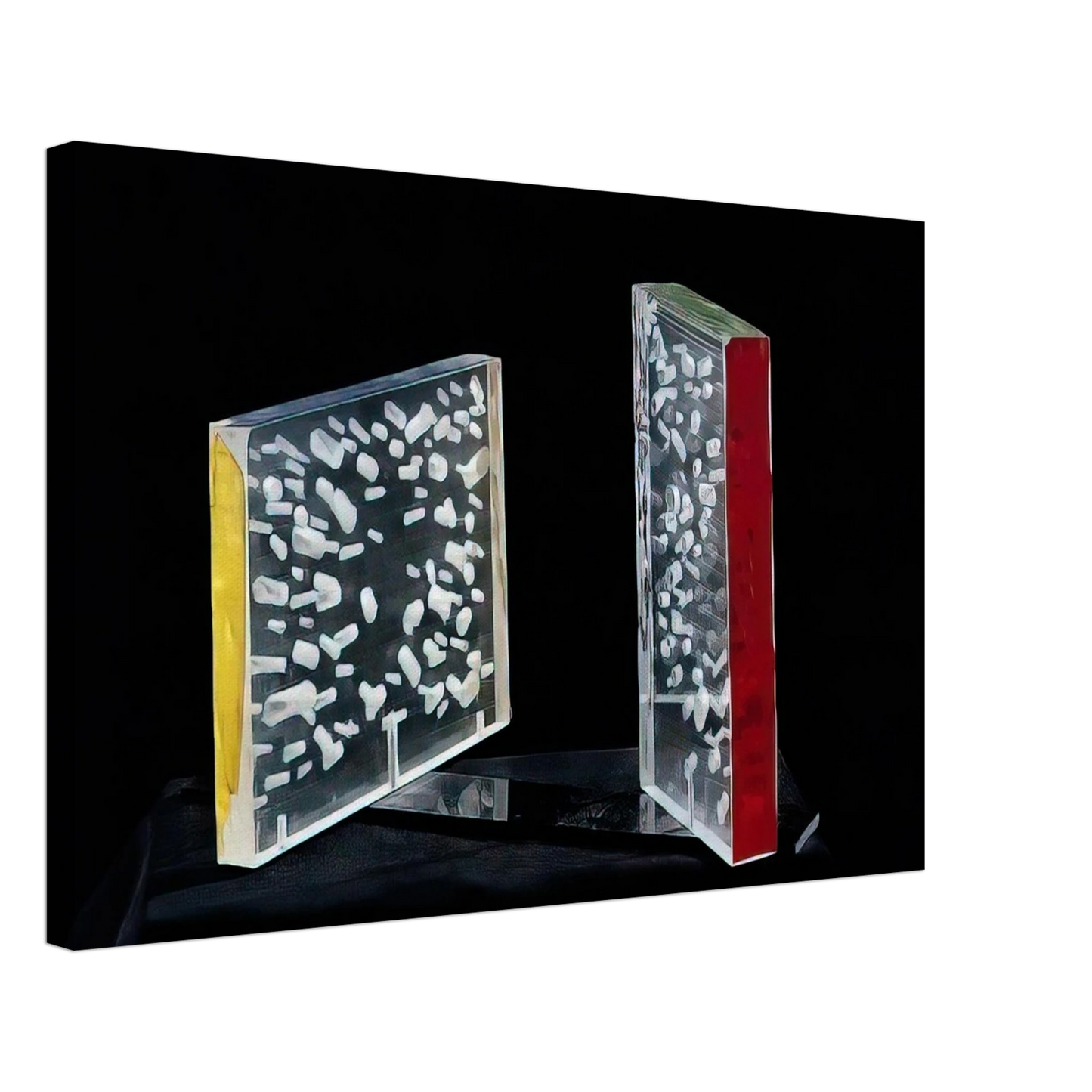 Piero Dorazio - Sospensioni Colorate - 1955 Canvas - 70x100 cm / 28x40 inches-canvas