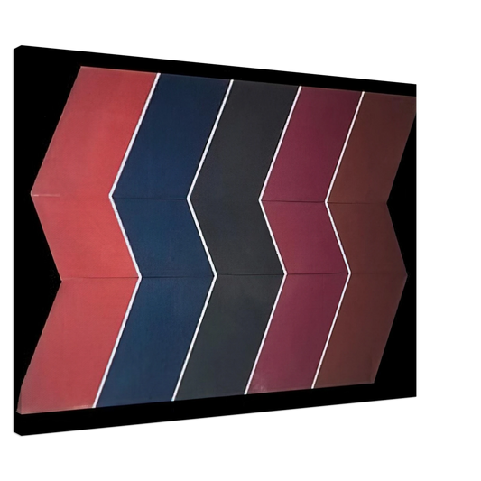 Thomas Downing - Cut Series #4 - 1967 Canvas - 20x30 cm / 8x12 inches-canvas