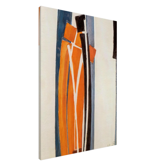 Frantisek Kupka - Drawings of curves Canvas - 20x30 cm / 8x12 inches-canvas