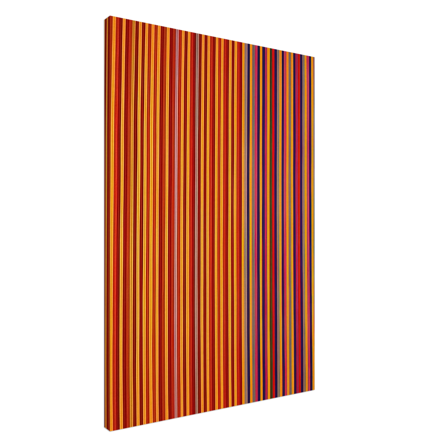 Gene Davis - Equinox - 1965 Canvas - 20x30 cm / 8x12 inches-canvas