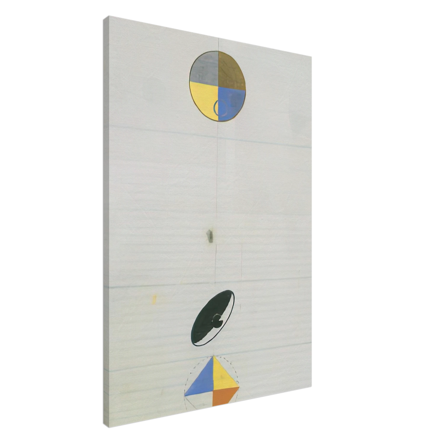 Hilma af Klint - SERIES NO VII NO 3F 1920 Canvas - 20x30 cm / 8x12 inches-canvas