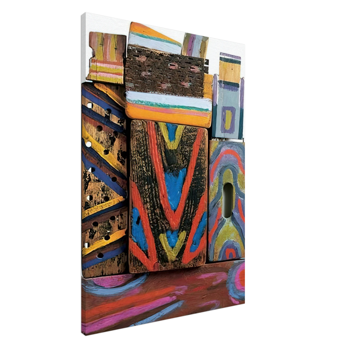 Betty Parsons - Totem Materia-R - 1980 Canvas - 20x30 cm / 8x12 inches-canvas