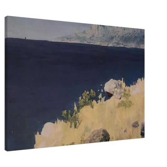 Arkhyp Kuindzhi - Sea coast. Crimea Canvas - 20x30 cm / 8x12 inches-canvas