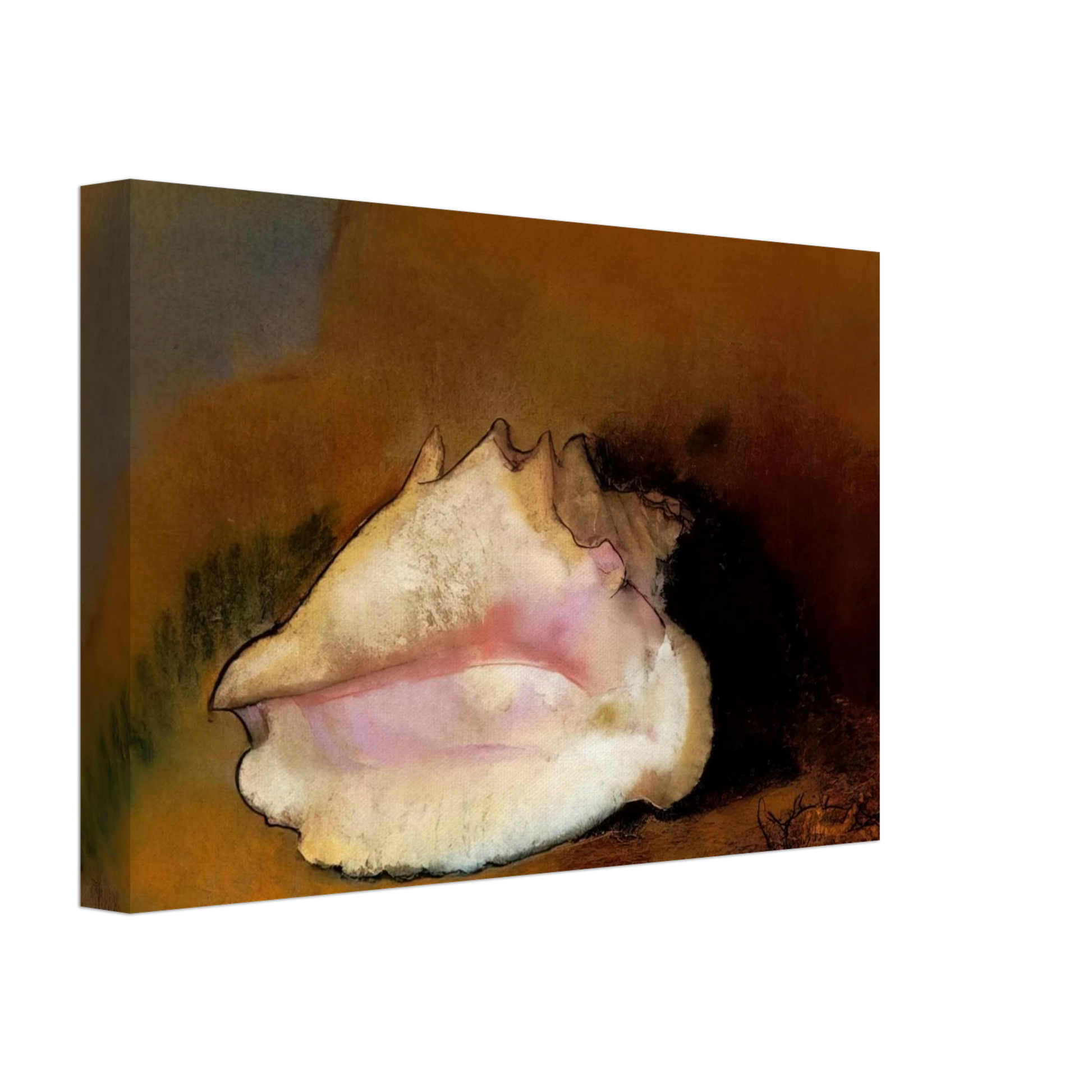 Odilon Redon - THE SEASHELL 1912 1 Canvas - 70x100 cm / 28x40 inches-canvas