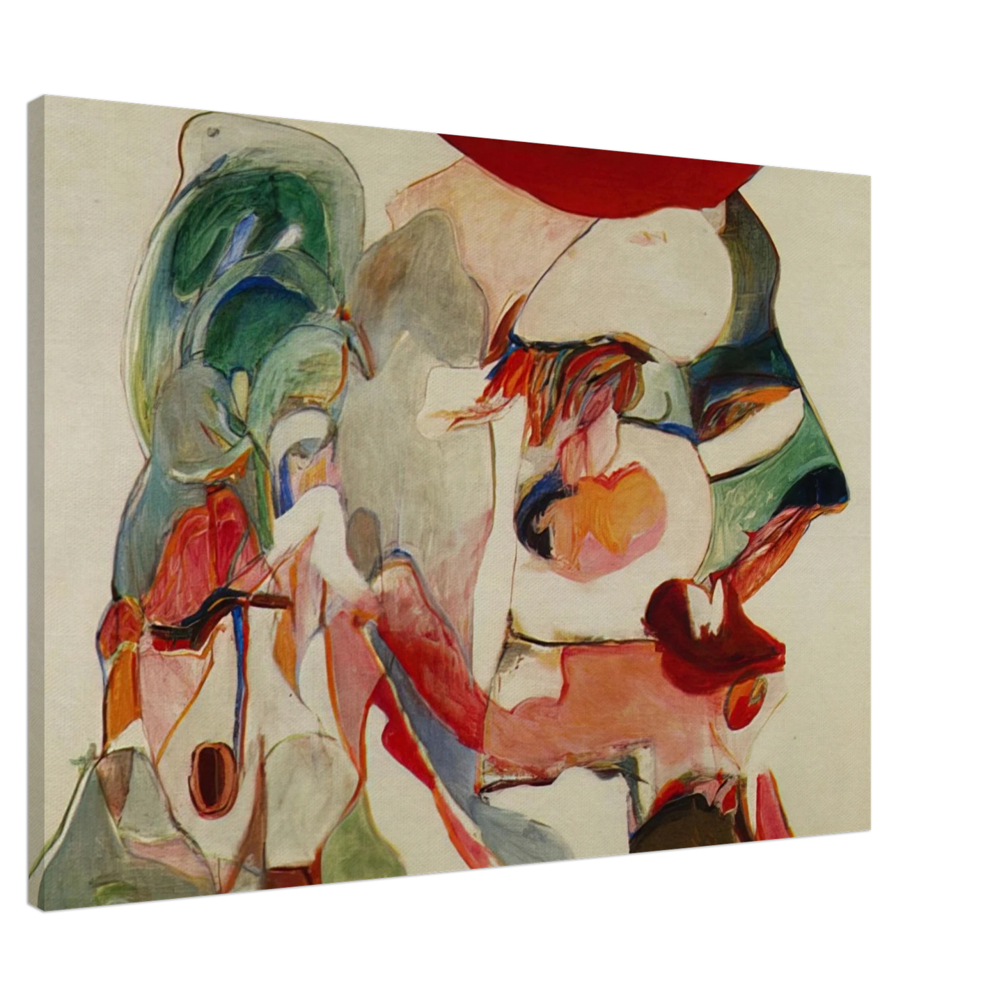 Menez - Henrique VIII - 1966 Canvas - 20x30 cm / 8x12 inches-canvas