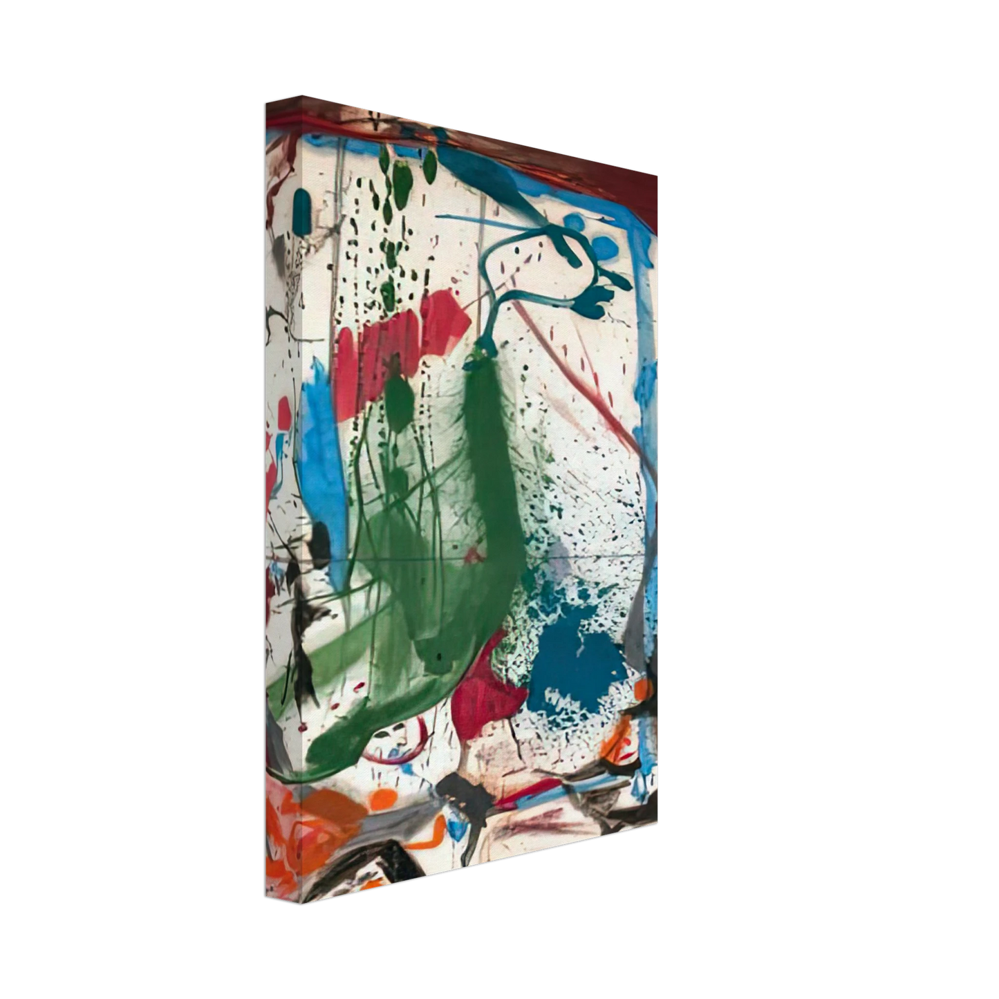 Helen Frankenthaler - Las Mayas, 1958- Canvas - 40x60 cm / 16x24 inches-canvas