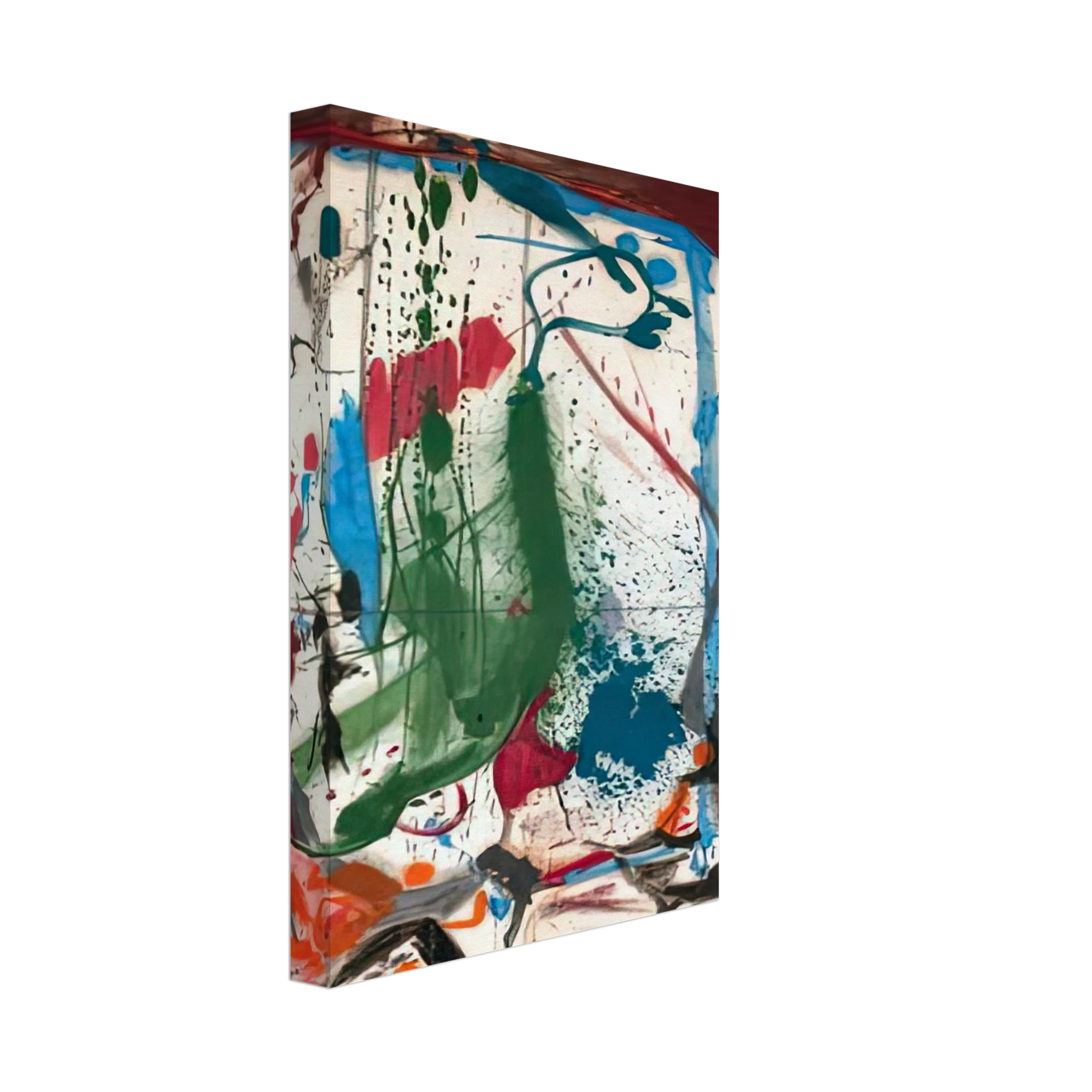 Helen Frankenthaler - Las Mayas, 1958- Canvas - 40x60 cm / 16x24 inches-canvas