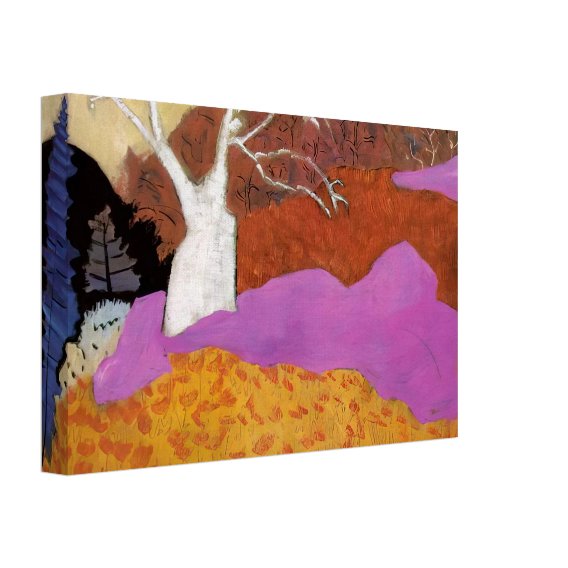 Milton Avery - Autumn - 1944 Canvas - 40x60 cm / 16x24 inches-canvas