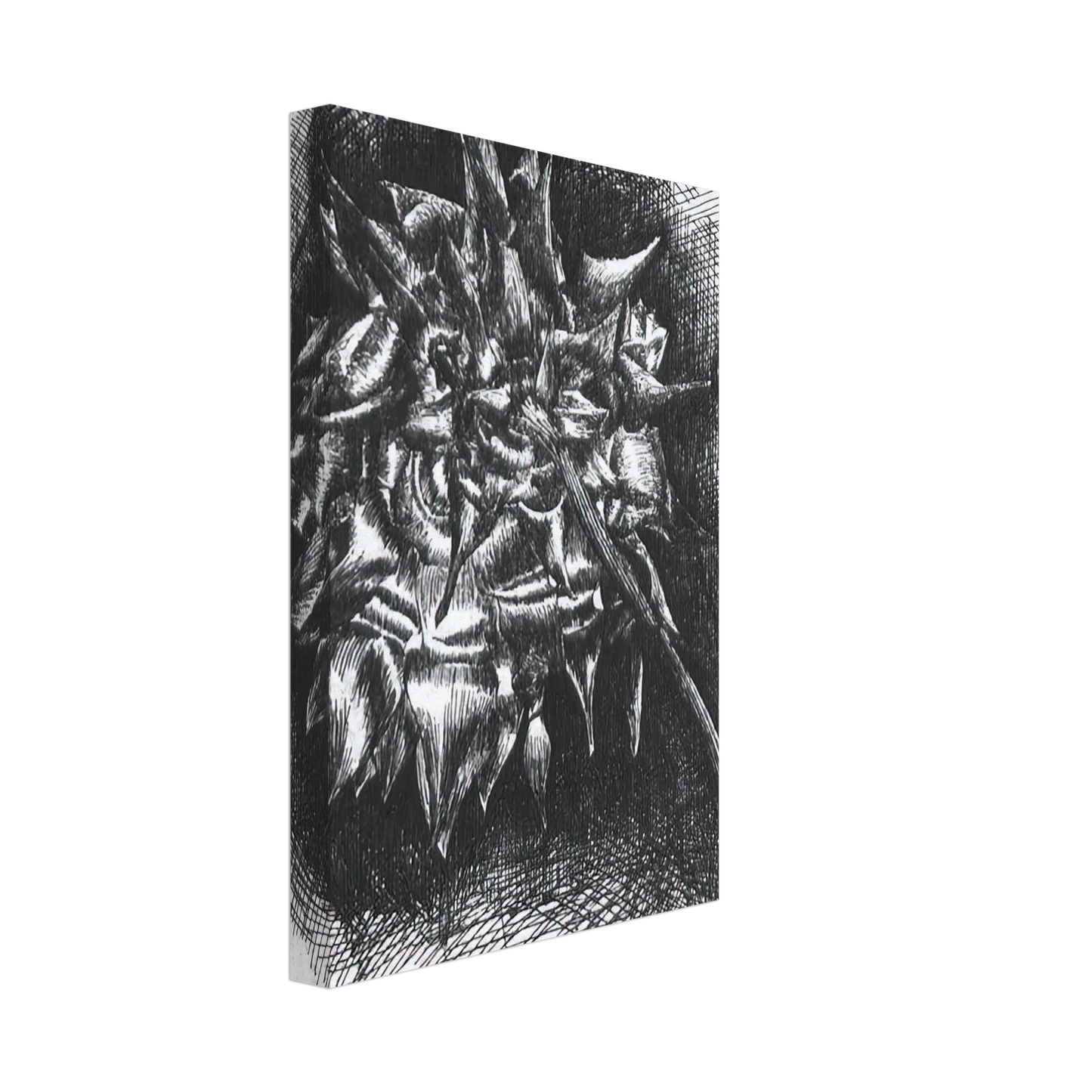 MC Escher - FLOWER Canvas - 70x100 cm / 28x40 inches-canvas