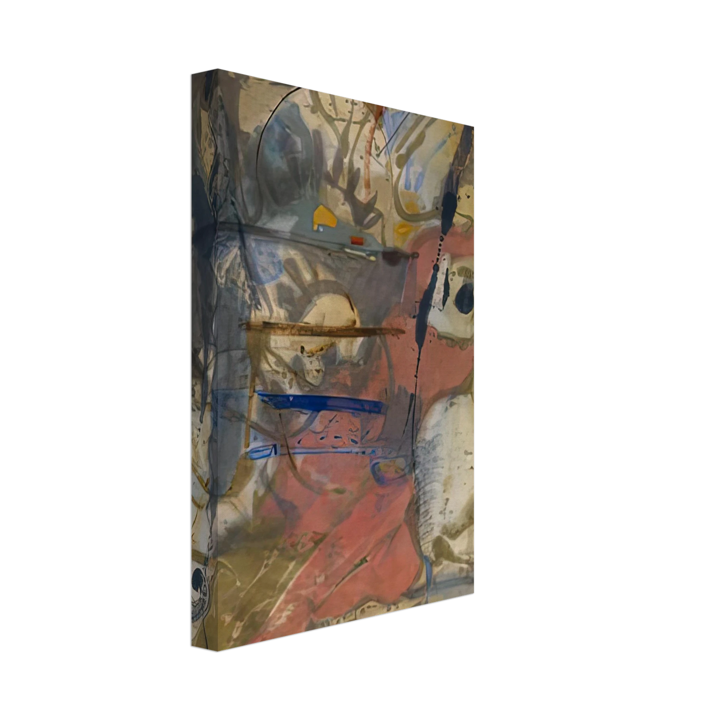 Helen Frankenthaler - Europa, 1957- Canvas - 70x100 cm / 28x40 inches-canvas