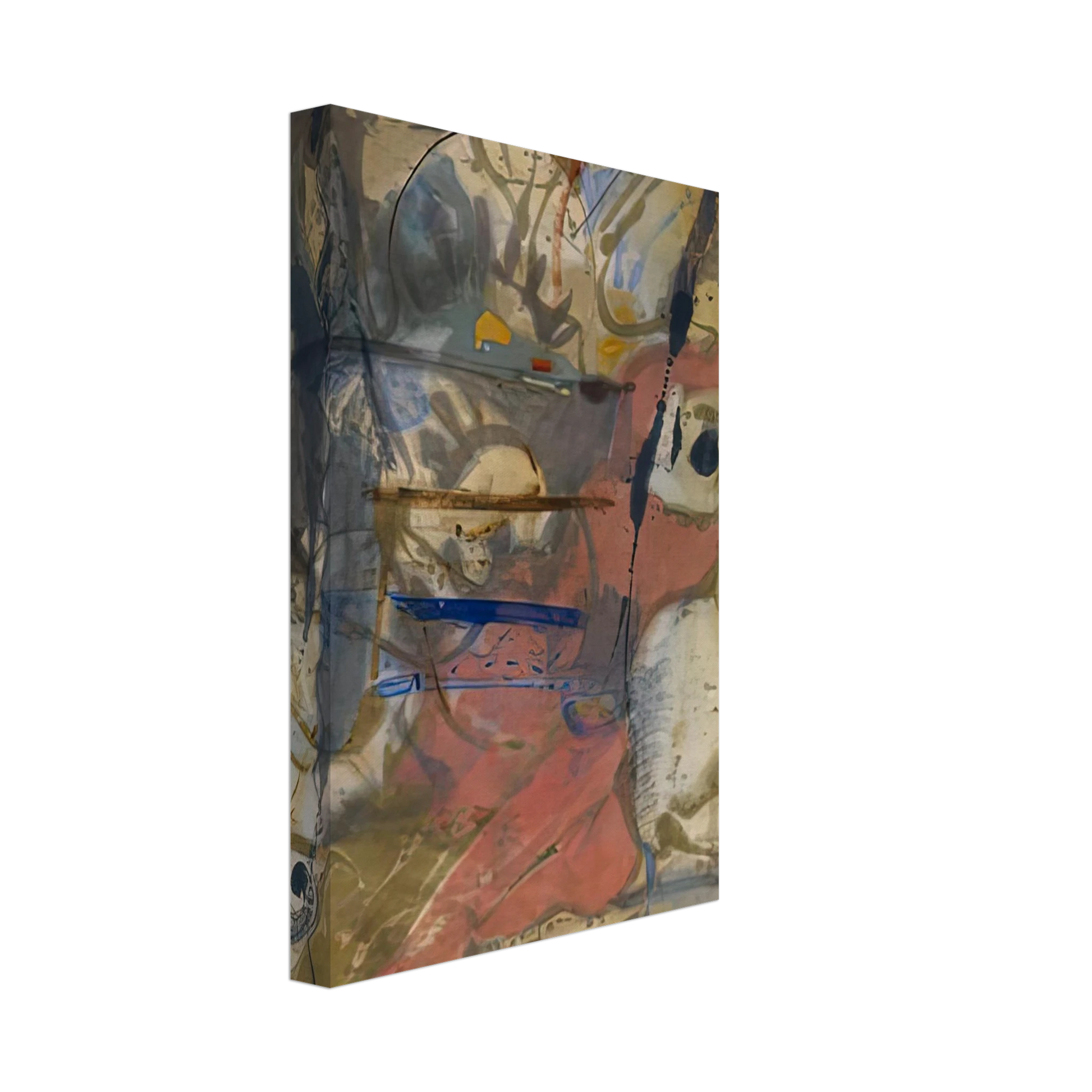 Helen Frankenthaler - Europa, 1957- Canvas - 70x100 cm / 28x40 inches-canvas