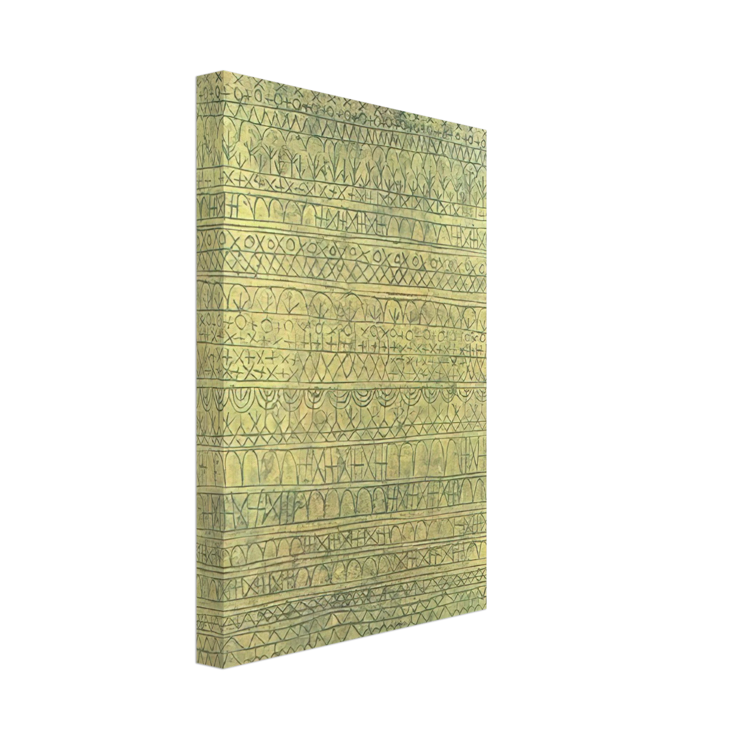 Paul Klee - PASTORAL RHYTHMS 1927 Canvas - 40x60 cm / 16x24 inches-canvas