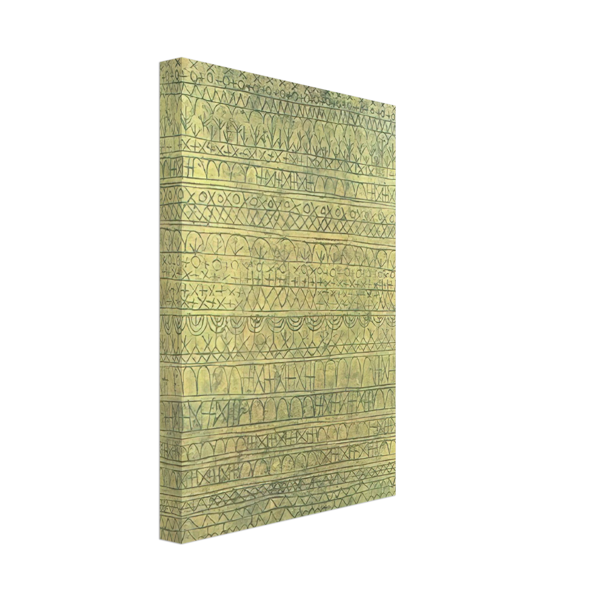 Paul Klee - PASTORAL RHYTHMS 1927 Canvas - 40x60 cm / 16x24 inches-canvas