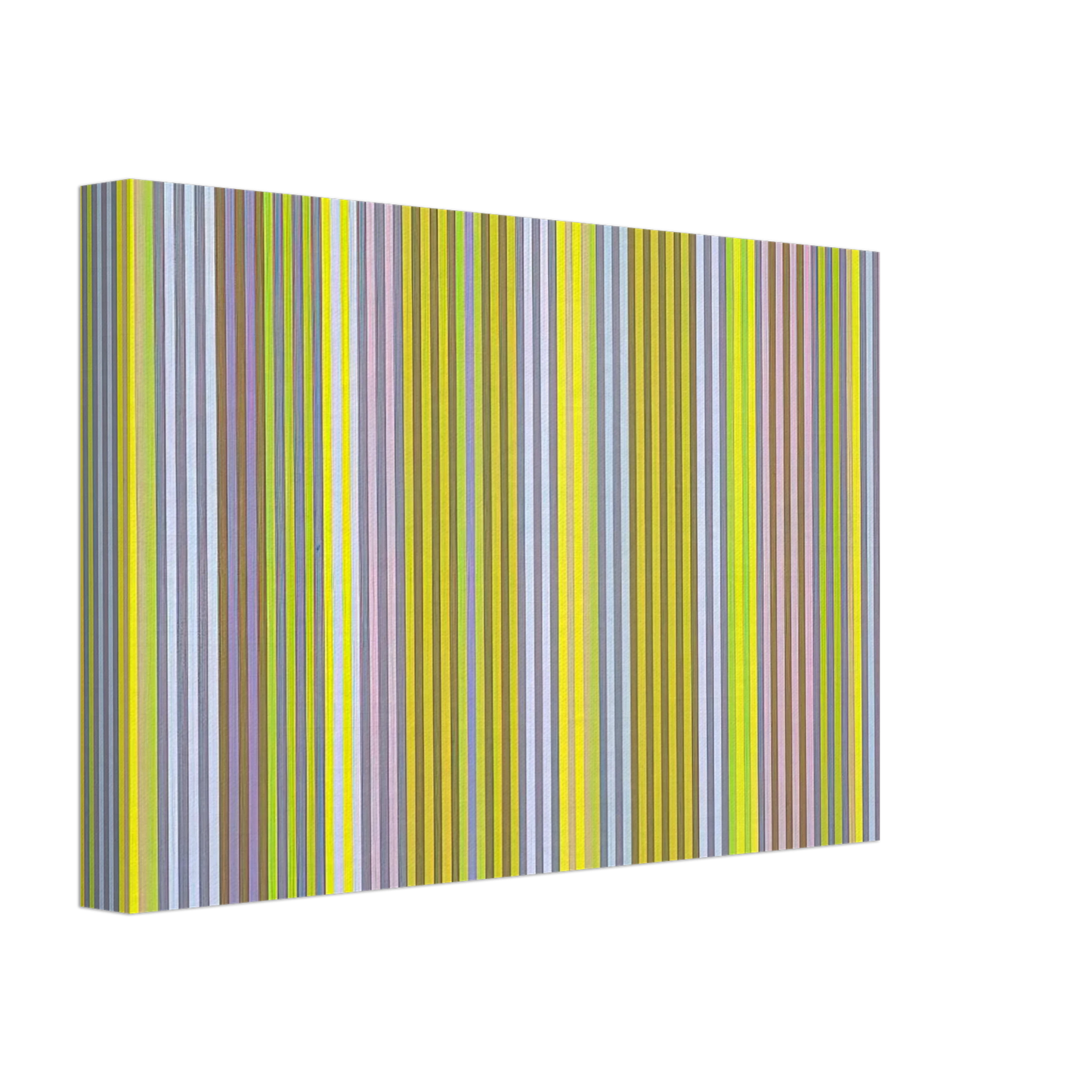 Gene Davis - Black Popcorn - 1969 Canvas - 70x100 cm / 28x40 inches-canvas