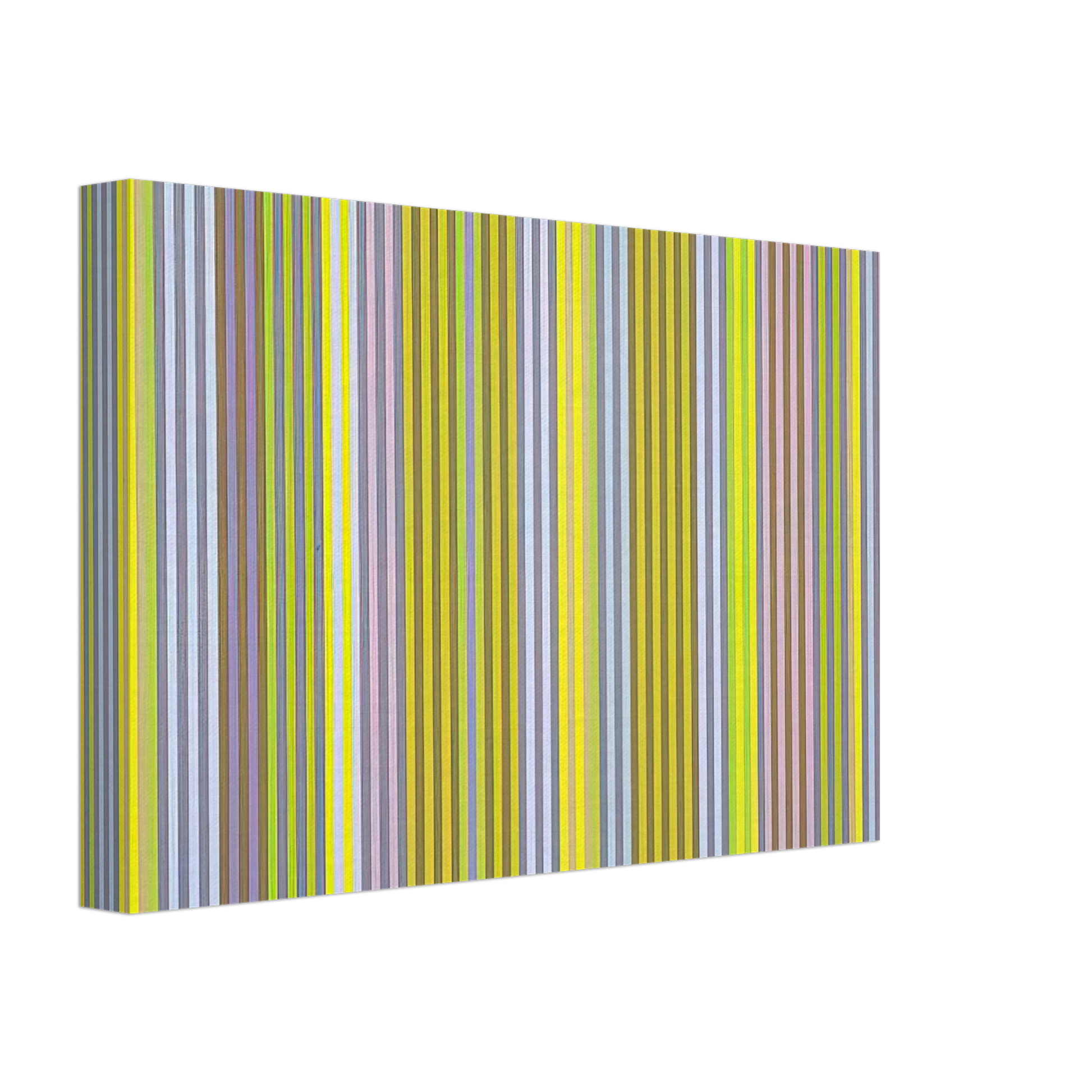 Gene Davis - Black Popcorn - 1969 Canvas - 70x100 cm / 28x40 inches-canvas