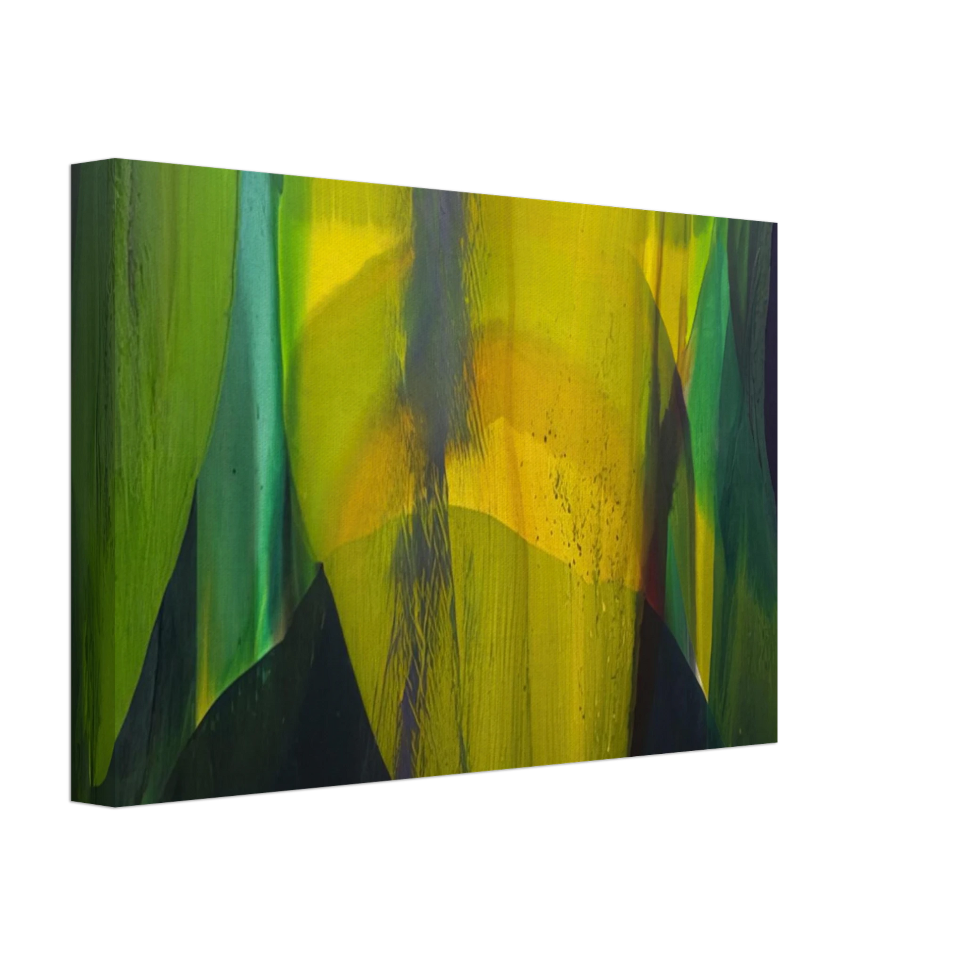 Paul Jenkins - Phenomena Lasting Dawn - 1977 Canvas - 40x60 cm / 16x24 inches-canvas