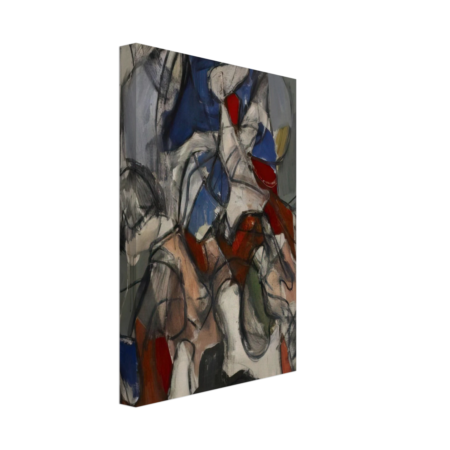 Edward Corbett - Untitled - 1951 Canvas - 70x100 cm / 28x40 inches-canvas