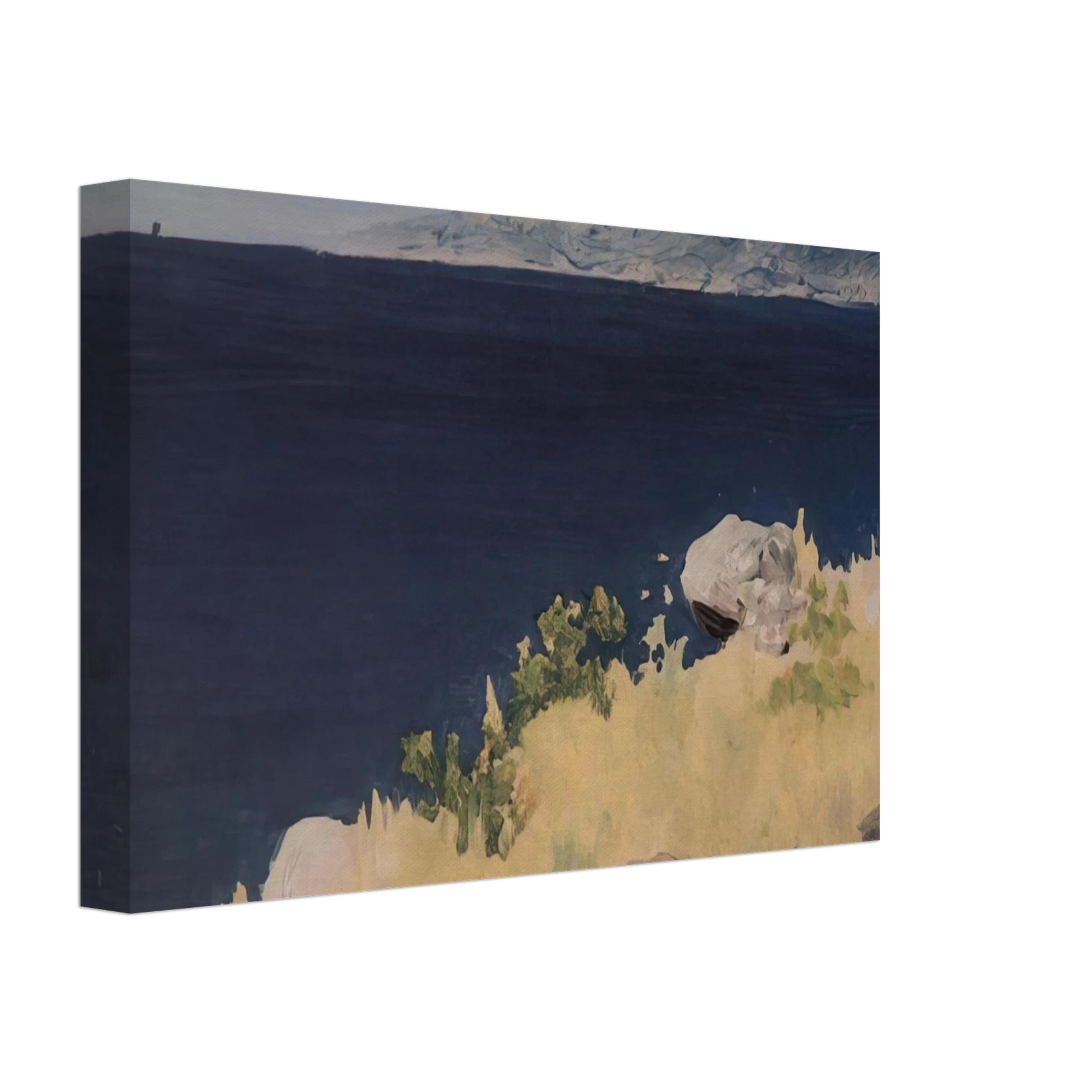 Arkhyp Kuindzhi - Sea coast. Crimea Canvas - 40x60 cm / 16x24 inches-canvas