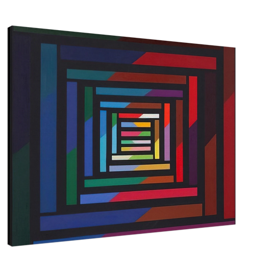 Piero Dorazio - Myrina - 1995 Canvas - 20x30 cm / 8x12 inches-canvas