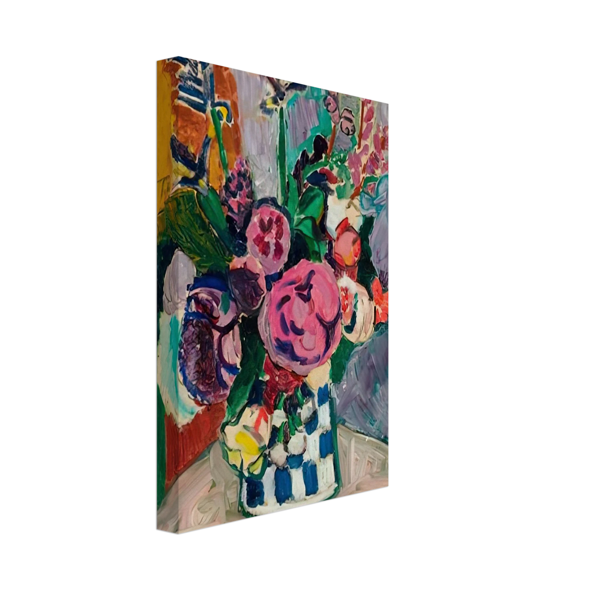 Henri Matisse - LES PIVOINES 1907 Canvas - 70x100 cm / 28x40 inches-canvas