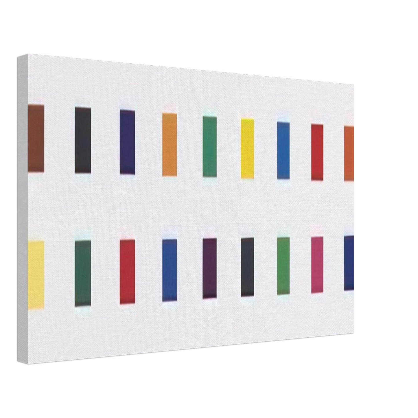 Ellsworth Kelly - 18 Colors  Cincinnati  Canvas - 40x60 cm / 16x24 inches-canvas