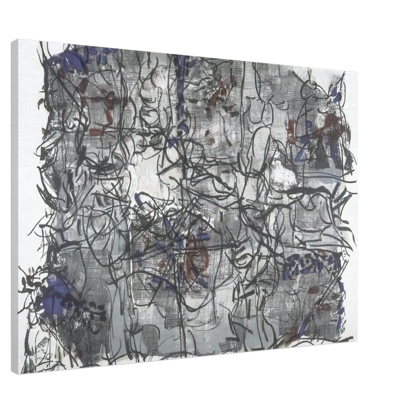 Jean-Paul Riopelle - Jute IV Canvas - 20x30 cm / 8x12 inches-canvas
