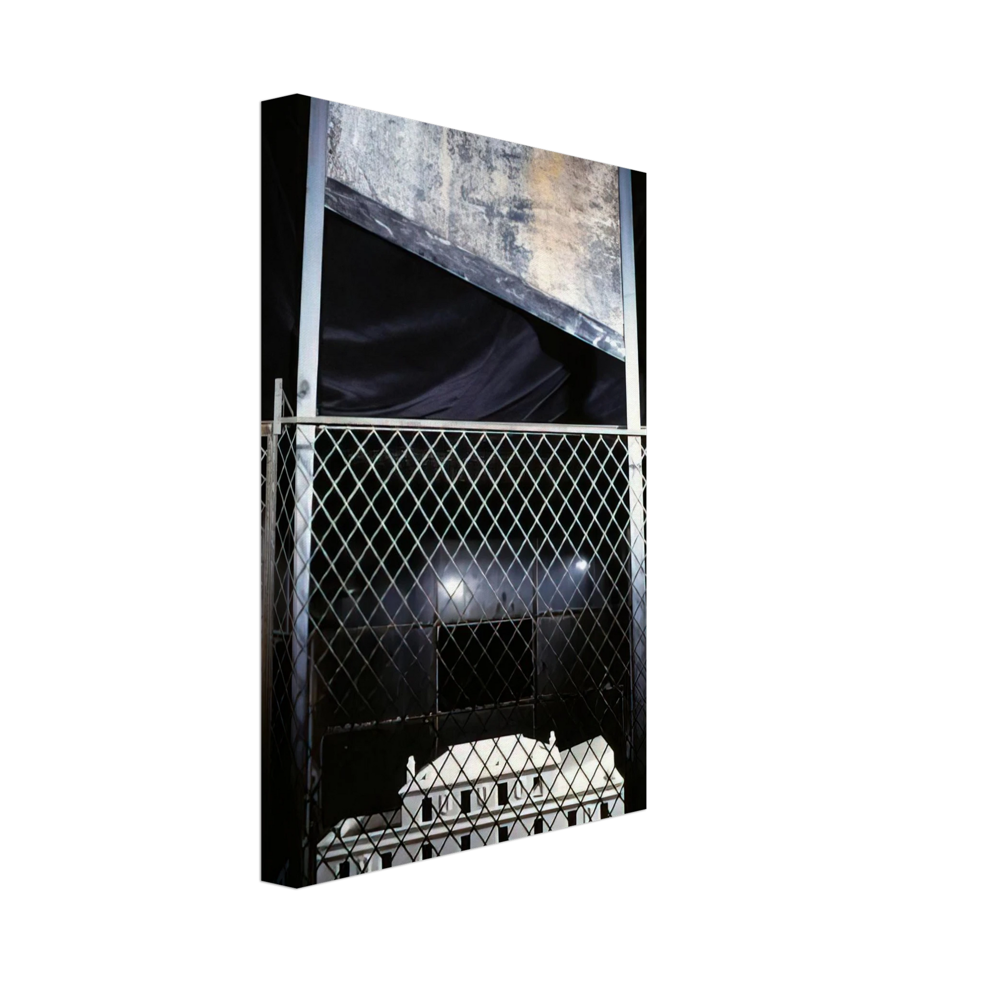 Louise Bourgeois - CELL CHOISY 1993 Canvas - 40x60 cm / 16x24 inches-canvas