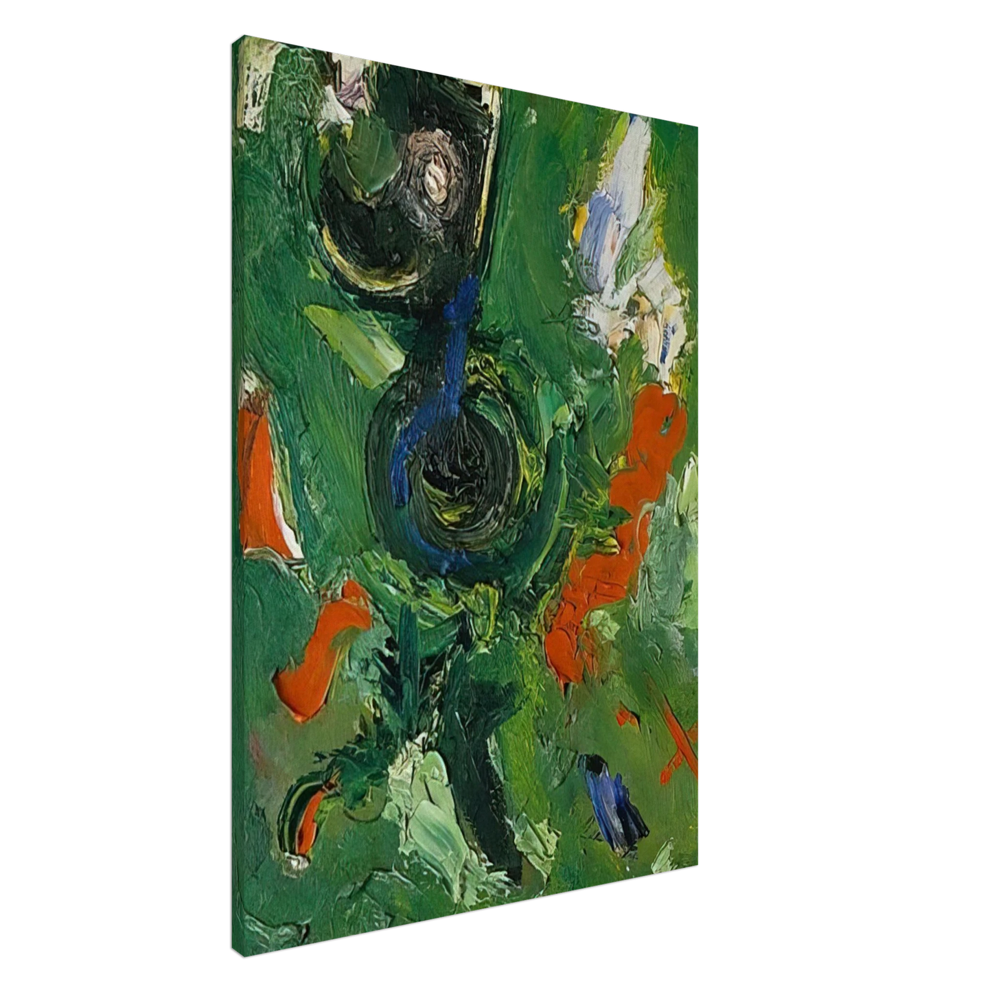 Hans Hofmann - Composition, No.V Canvas - 20x30 cm / 8x12 inches-canvas