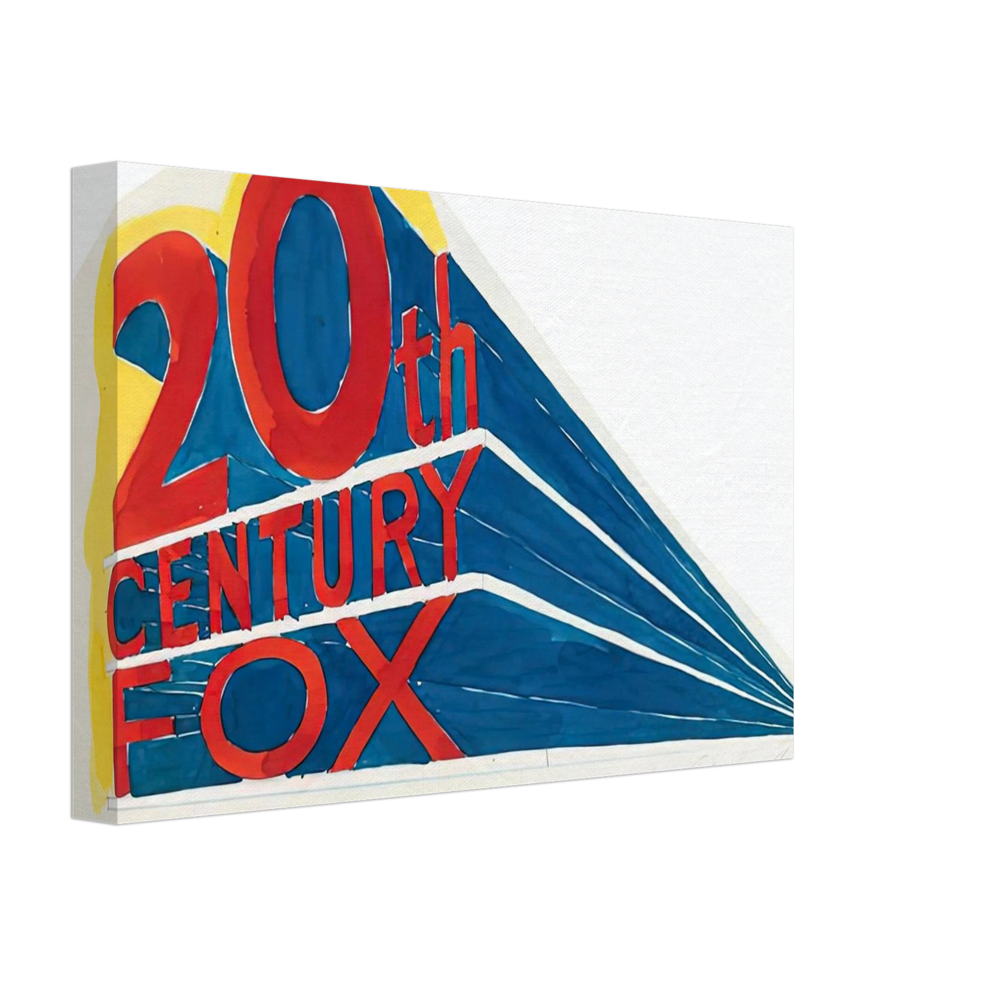 Edward Ruscha - TRADEMARK 1 1962 Canvas - 40x60 cm / 16x24 inches-canvas