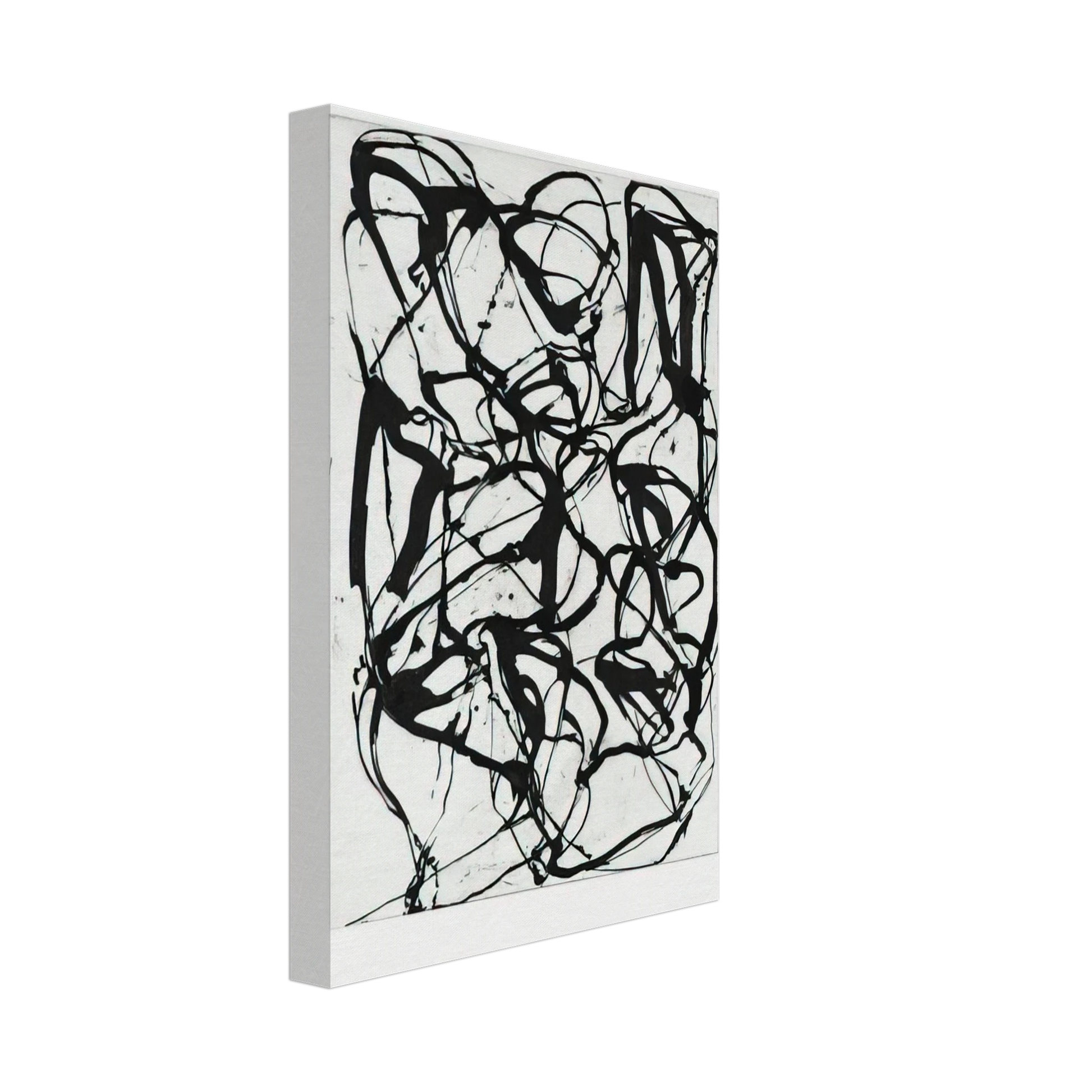 Brice Marden - Han Shan Exit - 1992 Canvas - 70x100 cm / 28x40 inches-canvas