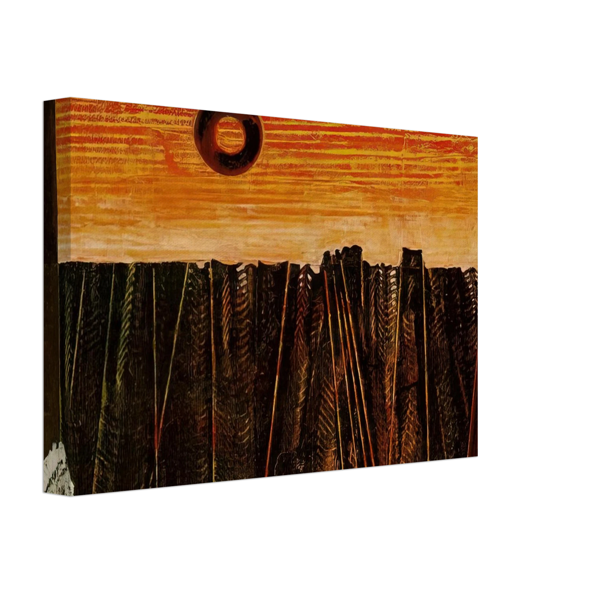 Max Ernst - Fishbone Forest Canvas - 70x100 cm / 28x40 inches-canvas