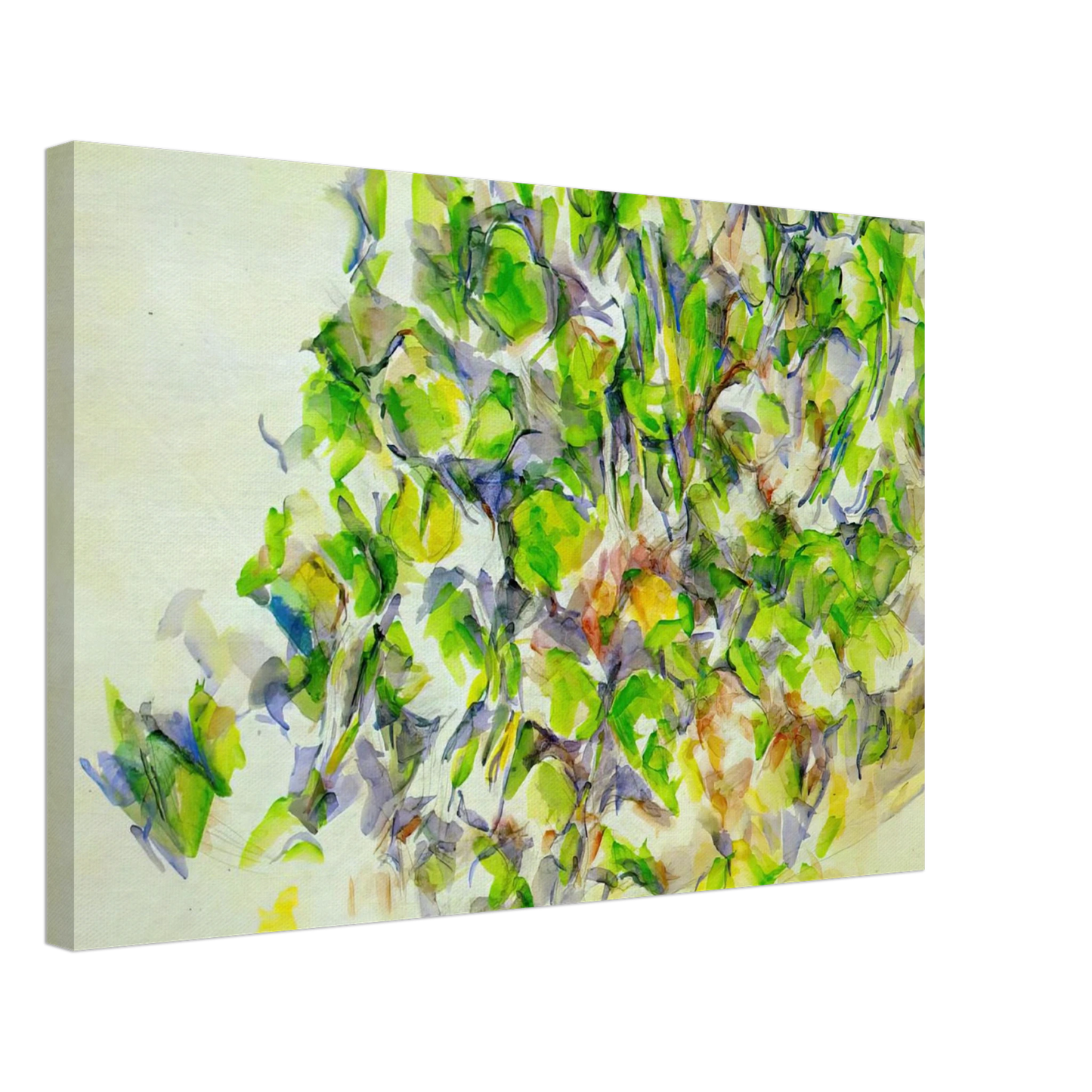 Paul Cezanne - Foliage Canvas - 70x100 cm / 28x40 inches-canvas