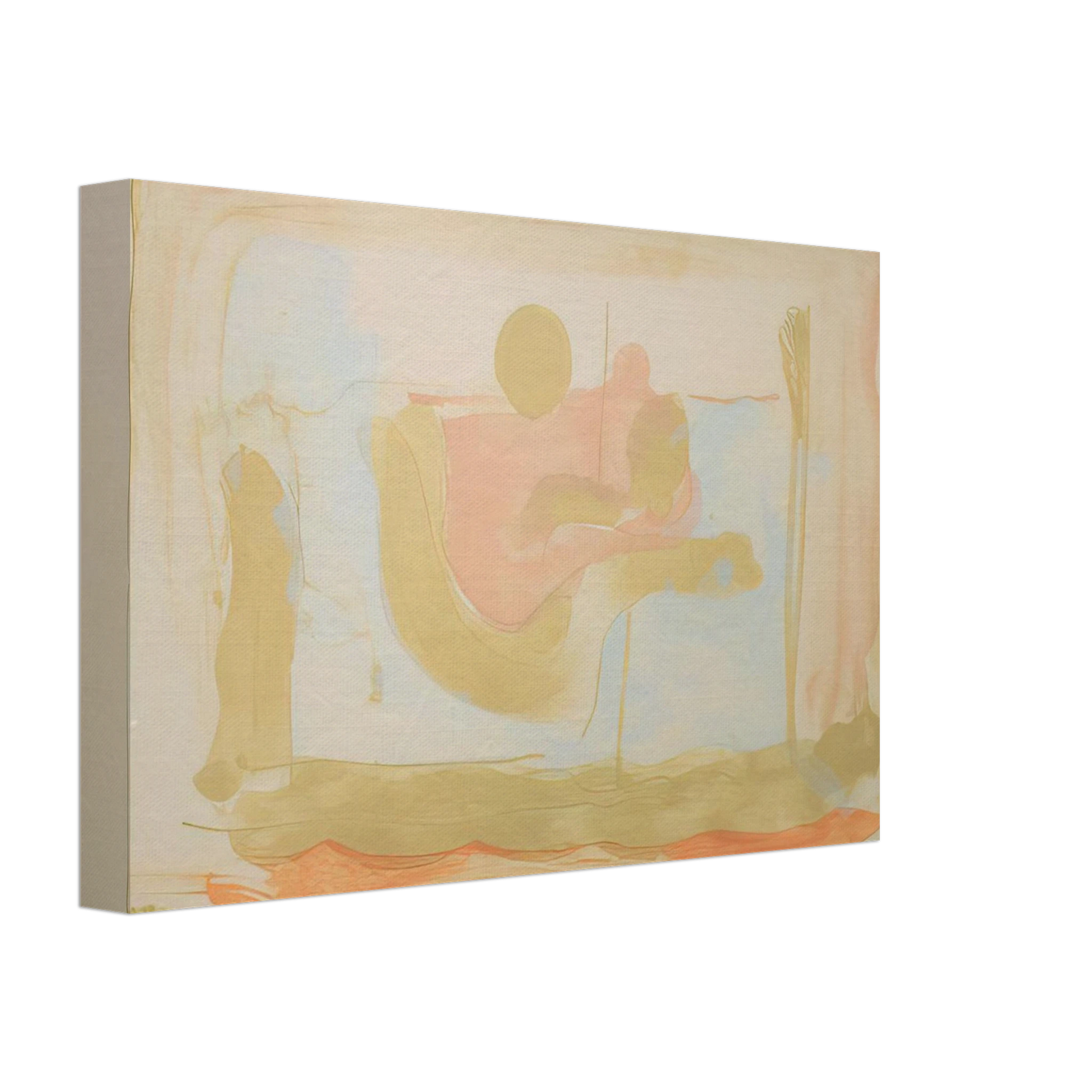 Helen Frankenthaler - Reflections I - 1995 Canvas - 70x100 cm / 28x40 inches-canvas