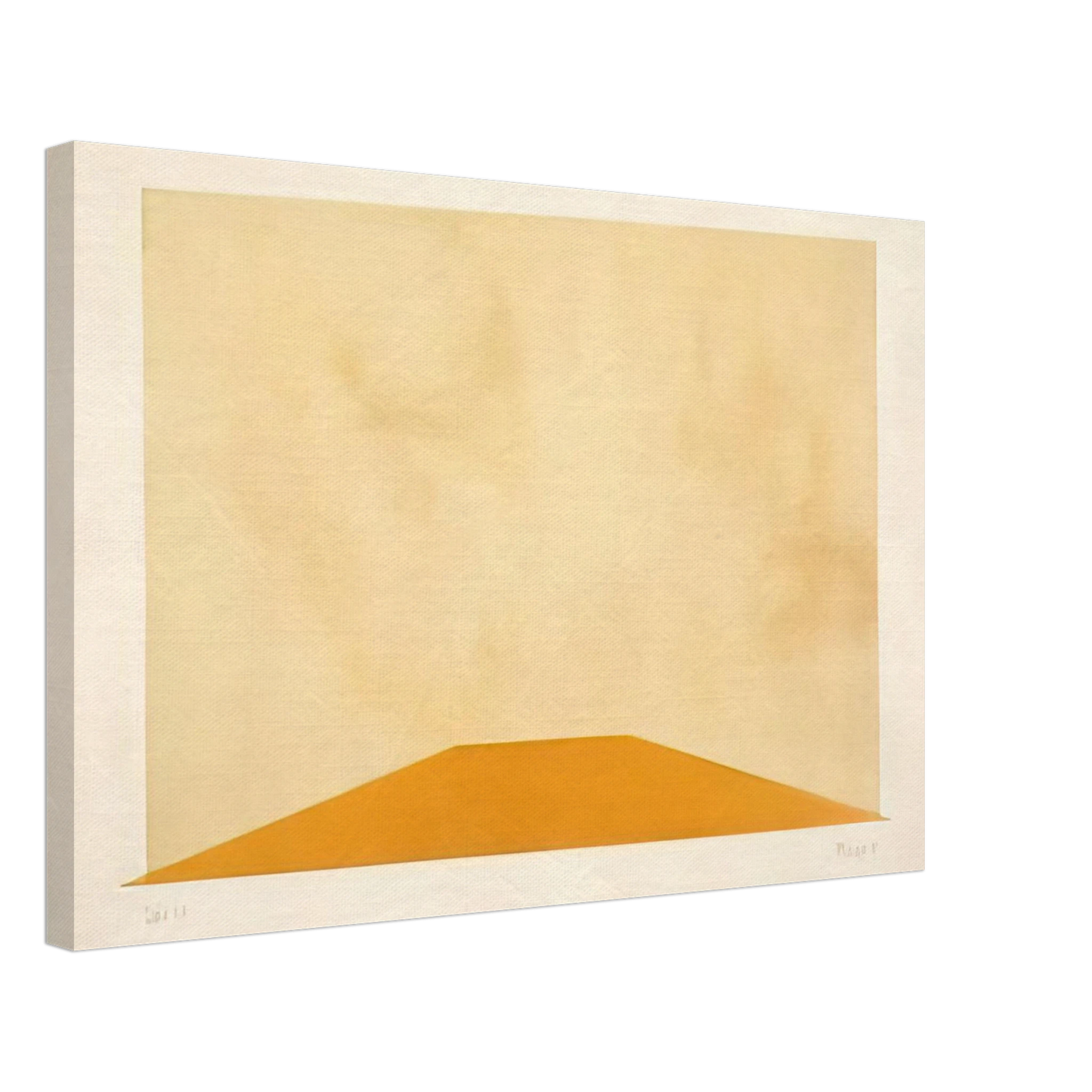 John Cage - Deka 27 - 1987 Canvas - 40x60 cm / 16x24 inches-canvas