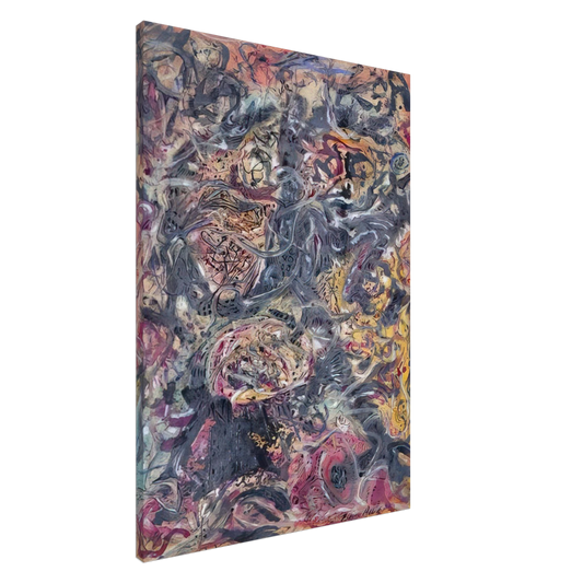 Jackson Pollock - PATTERN Canvas - 20x30 cm / 8x12 inches-canvas