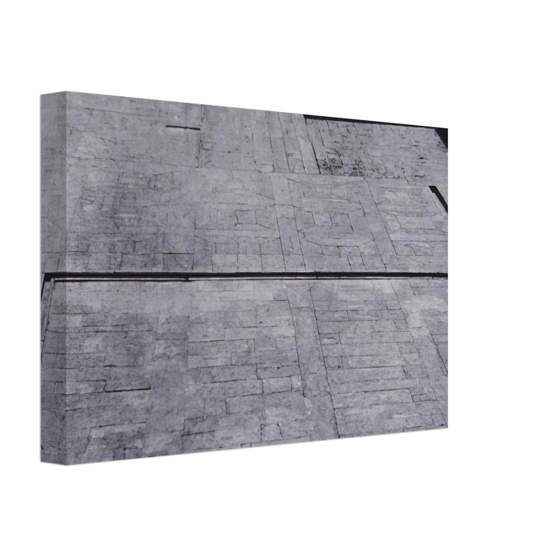 Nasreen Mohamedi - Untitled - 1971 Canvas - 40x60 cm / 16x24 inches-canvas