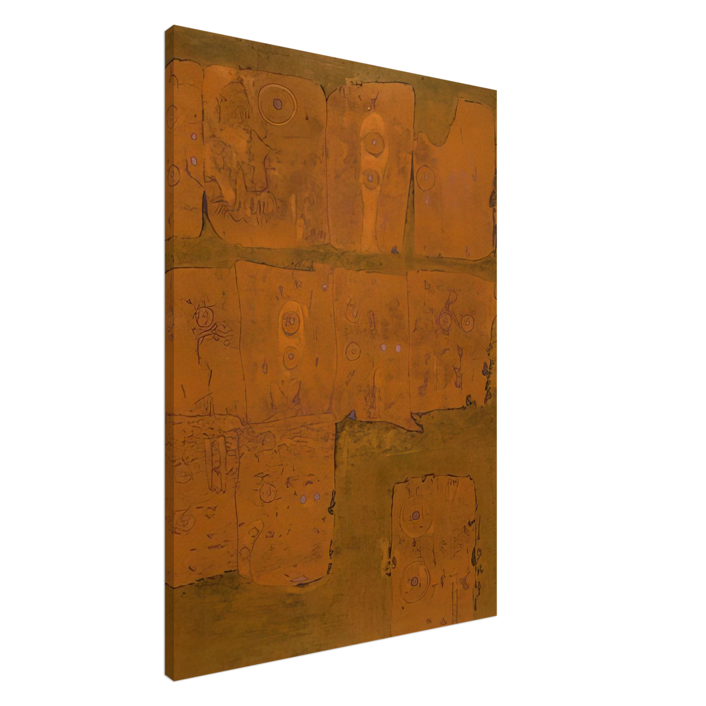 Hiroyuki Tajima - Tsunagagia - 1962 Canvas - 20x30 cm / 8x12 inches-canvas