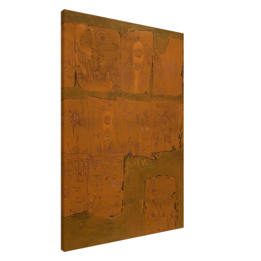 Hiroyuki Tajima - Tsunagagia - 1962 Canvas - 20x30 cm / 8x12 inches-canvas